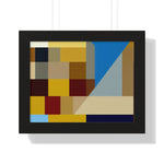 Colorful Geometric Symphony | Framed Print