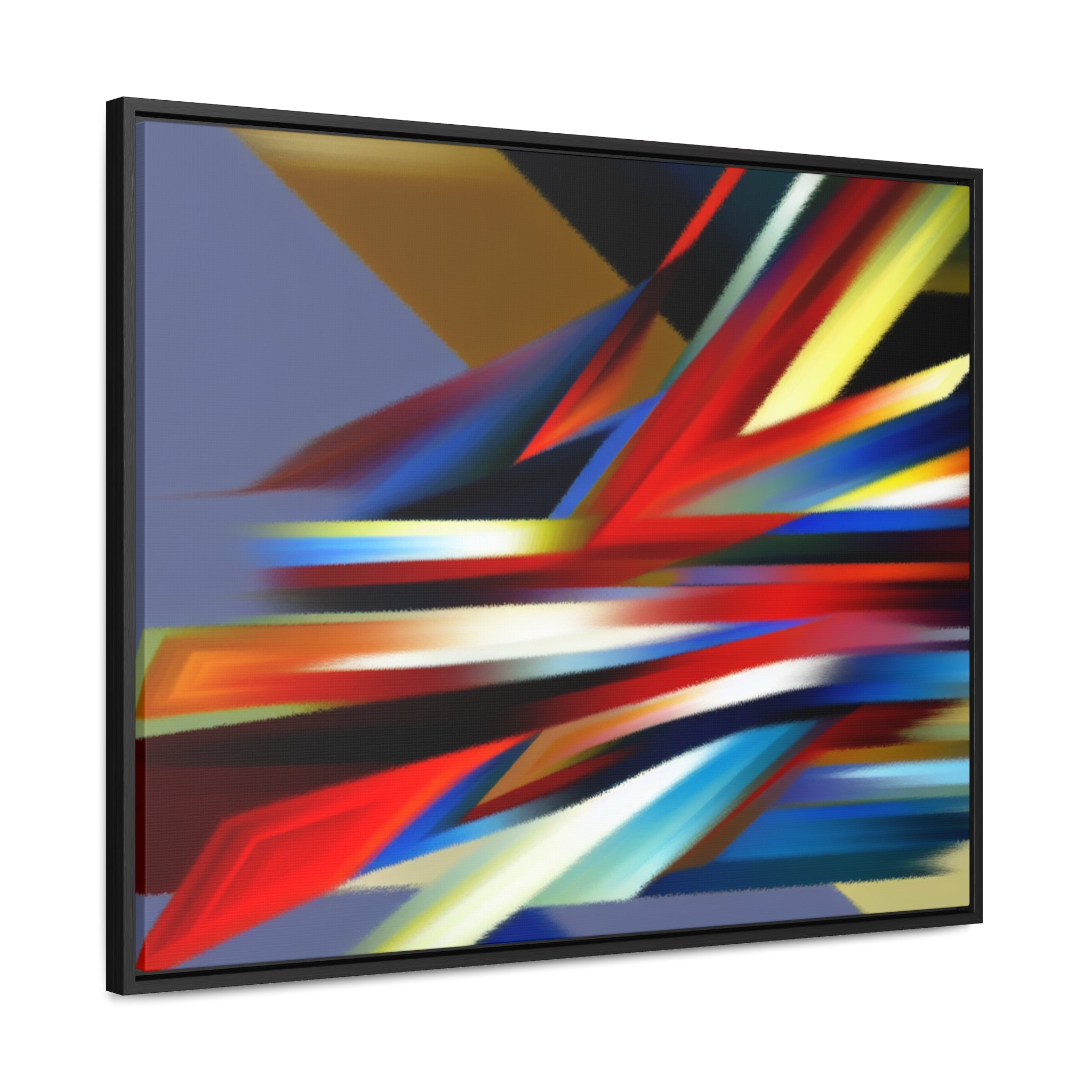 Chaotic Harmony Expressed | Framed Canvas