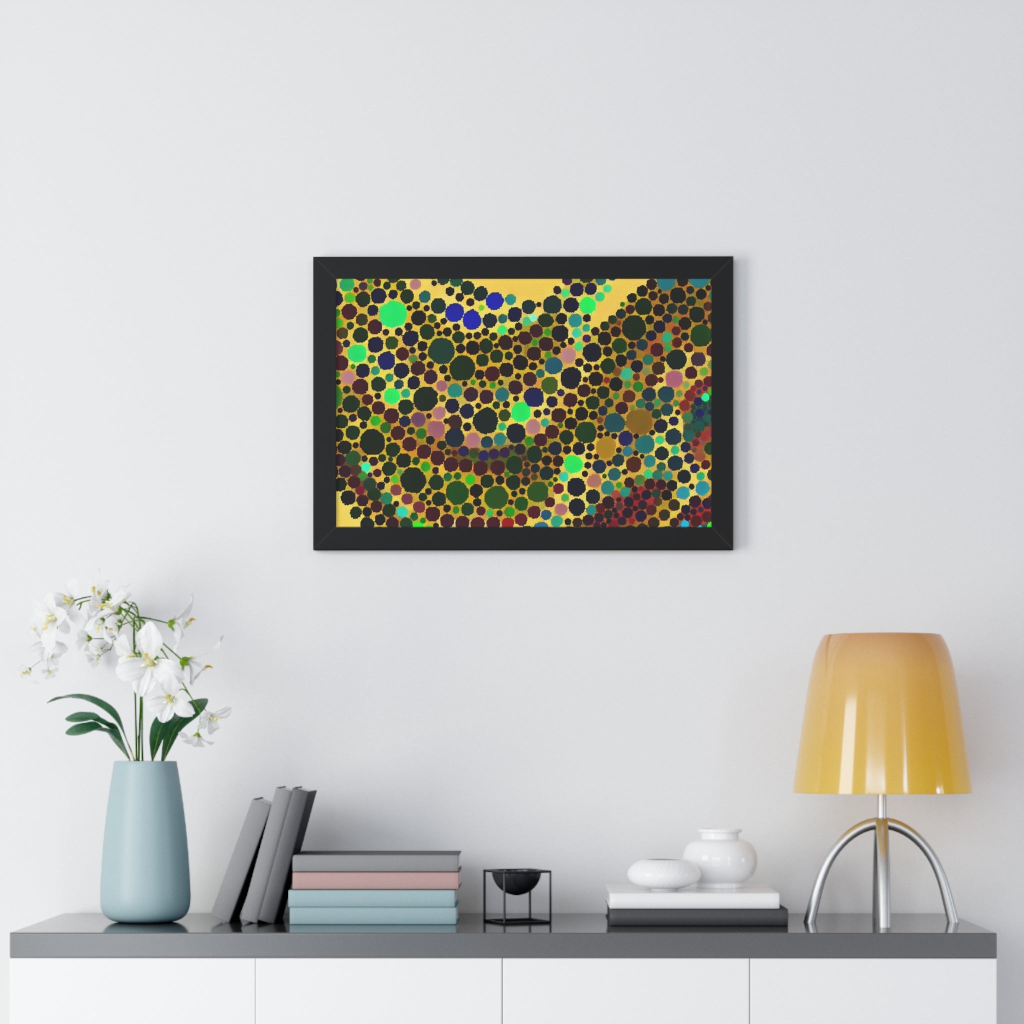 Circles of Cosmic Flow | Framed Print