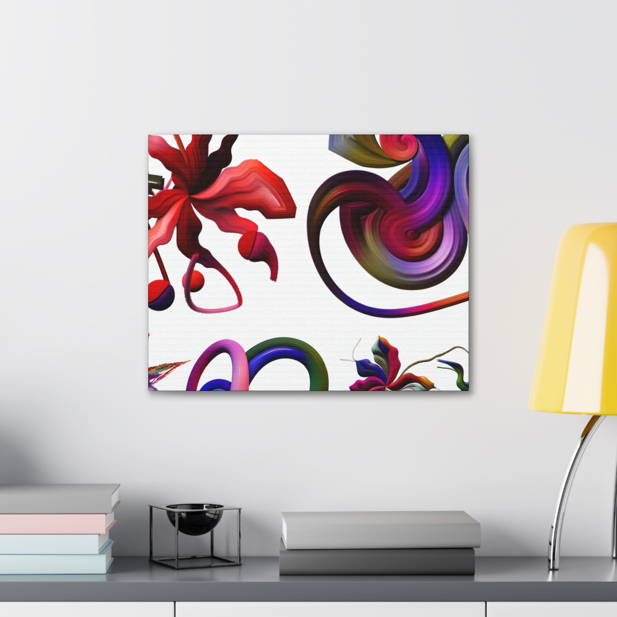 Botanical Whirl and Bloom | Canvas