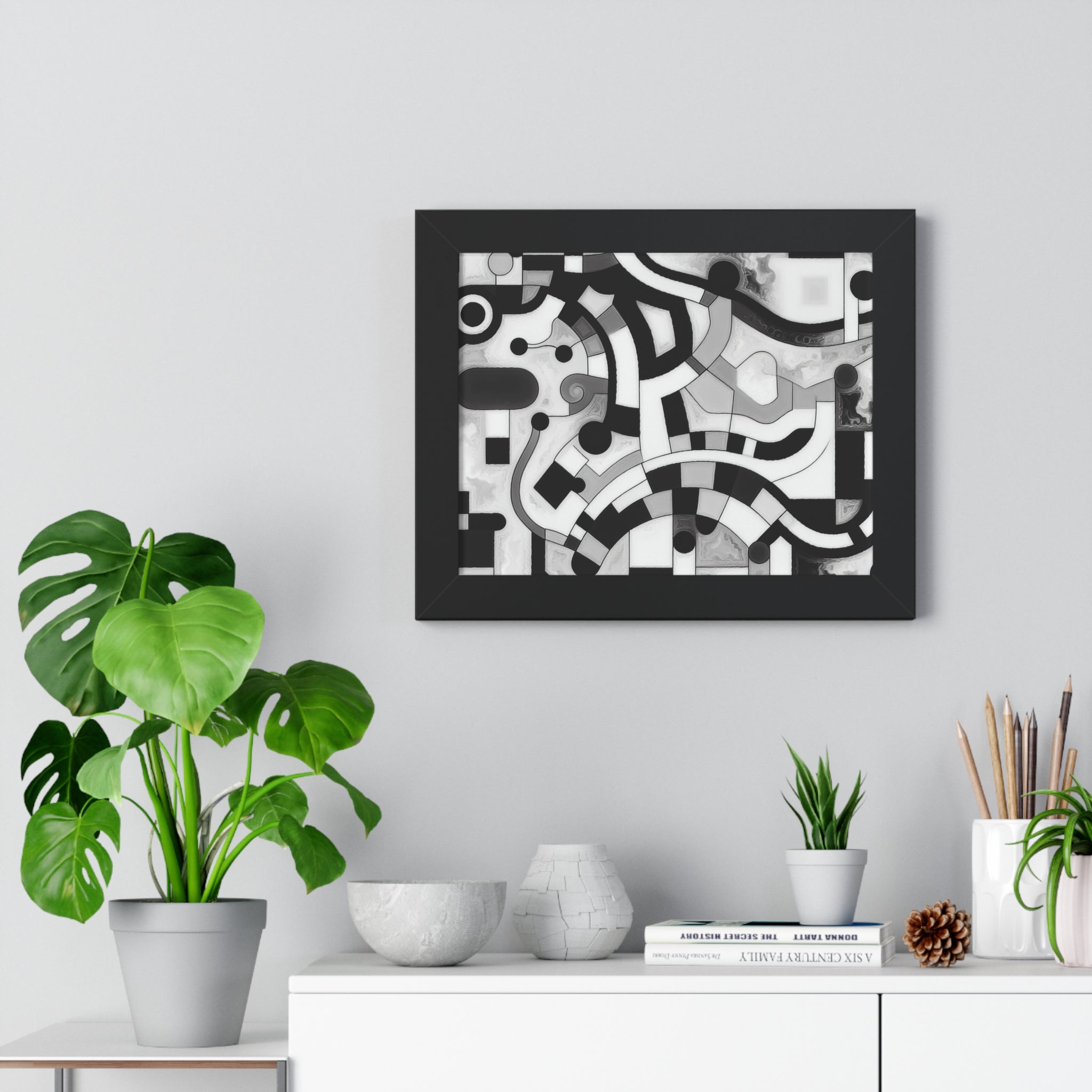 Rhythm of Shadows | Framed Print