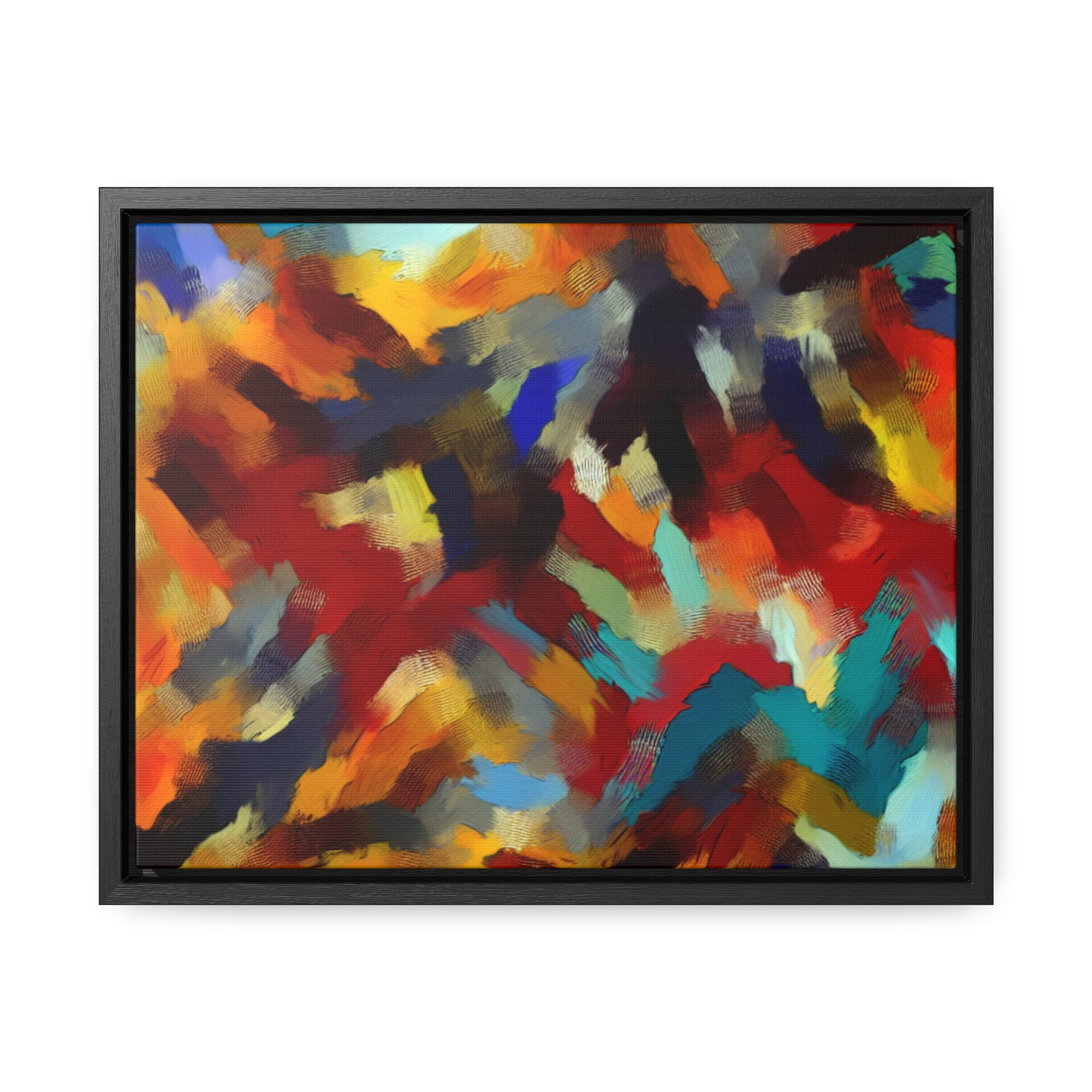 Euphoria in Chaos | Framed Canvas