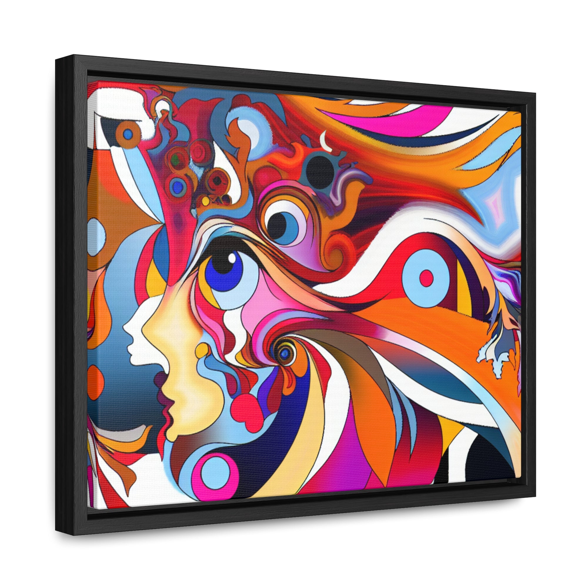 Chroma Dreamscape Fusion | Framed Canvas