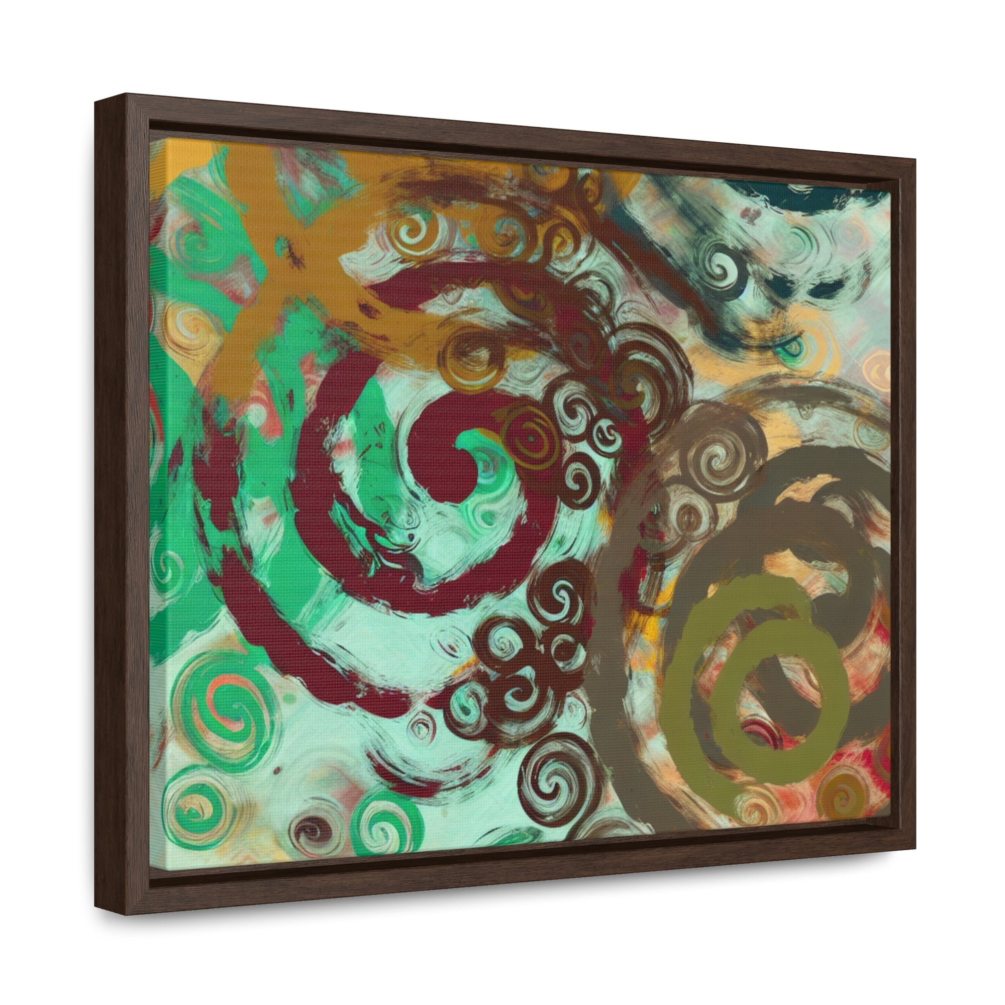 Dance of Colors | Framed Canvas