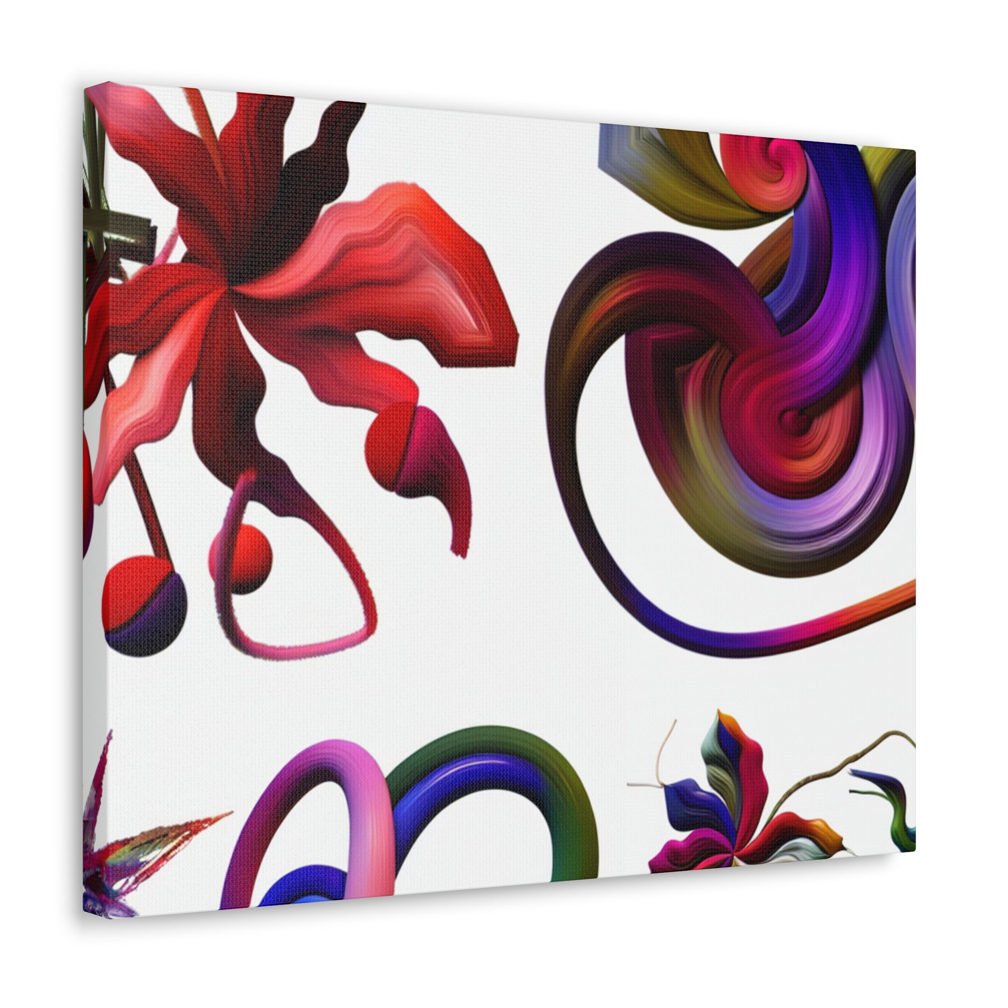 Botanical Whirl and Bloom | Canvas