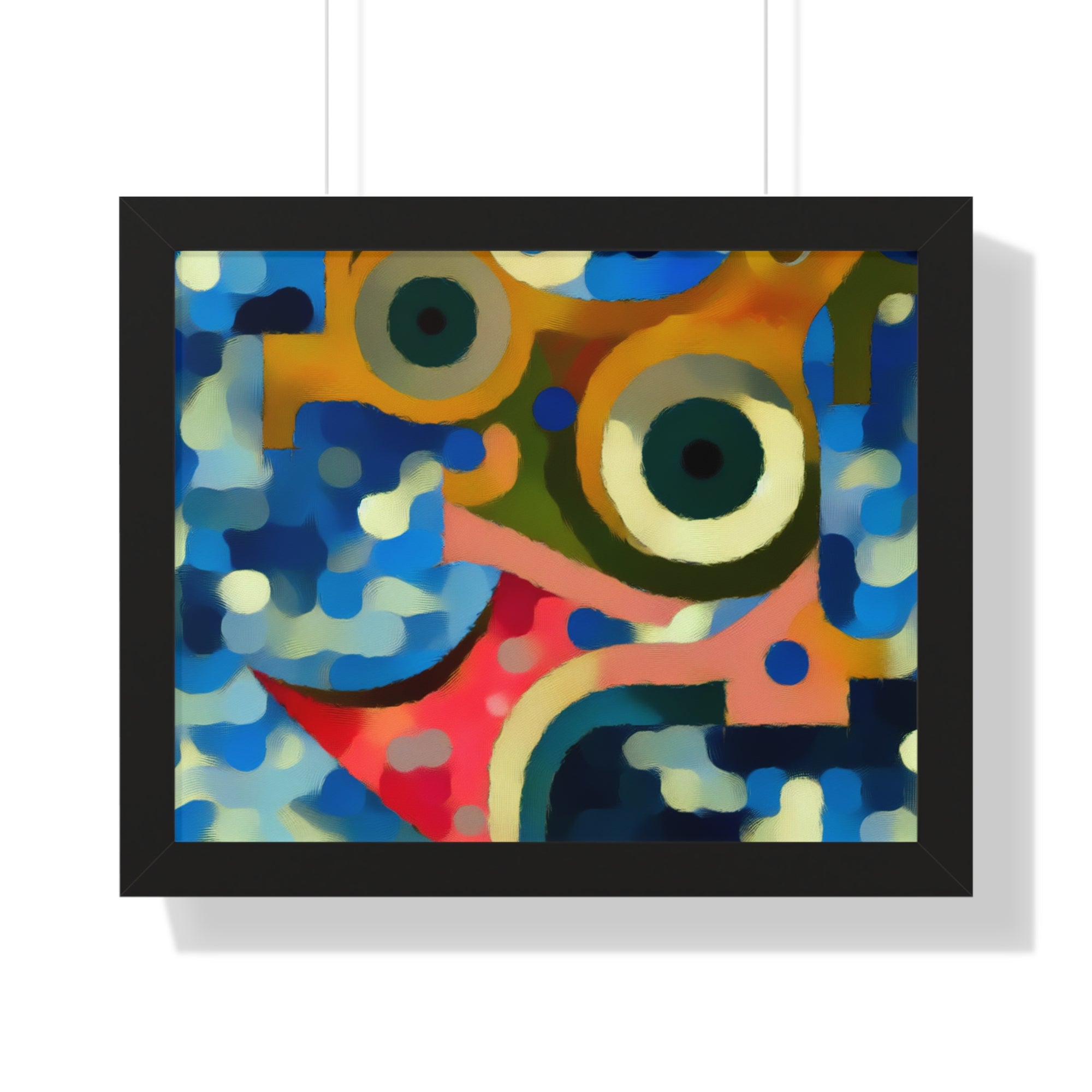 Oceanic Whispers and Kaleidoscope Dreams | Framed Print