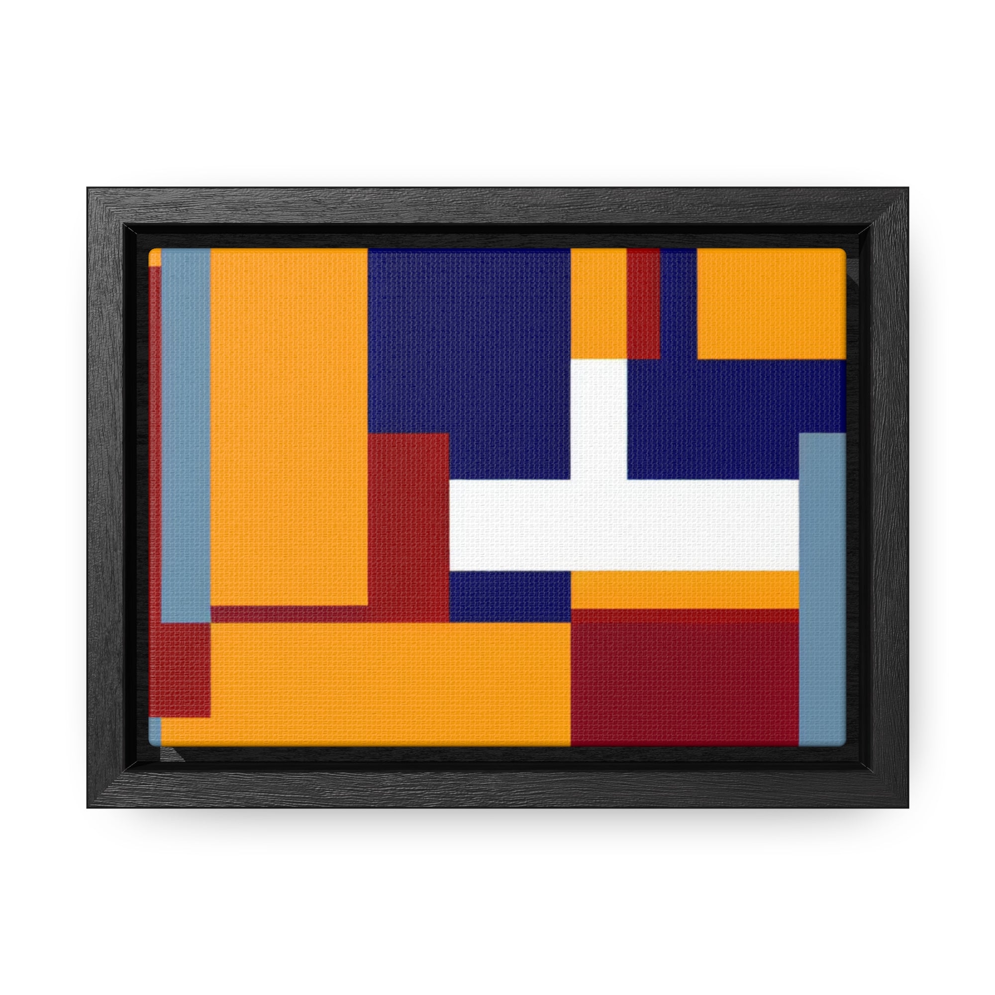 Harmony in Geometry | Framed Canvas