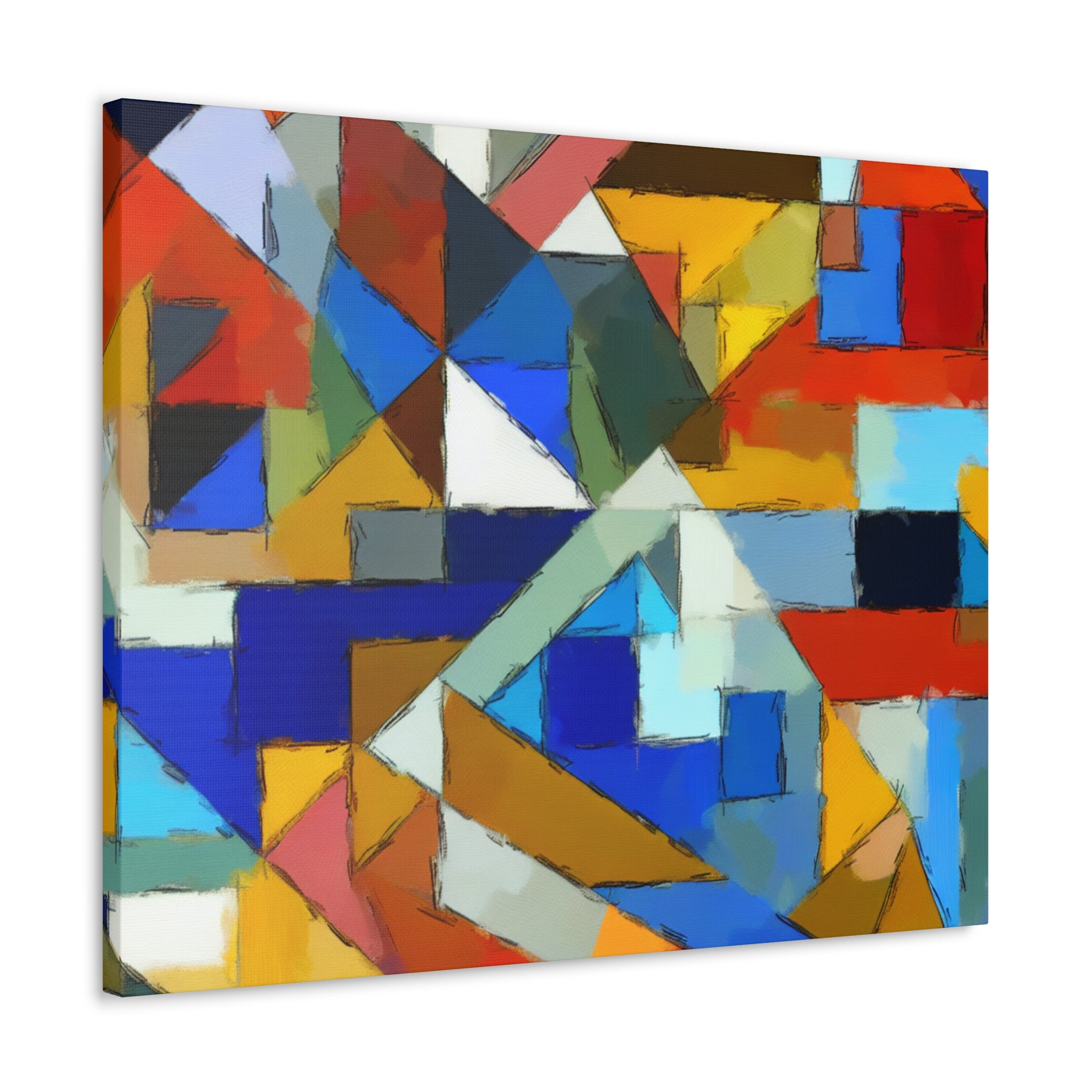 Geometric Pulse and Color | Canvas