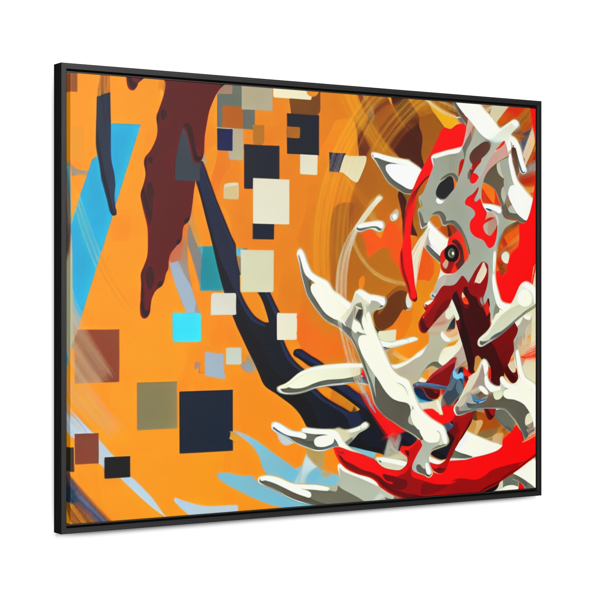 Fractured Fantasies | Framed Canvas