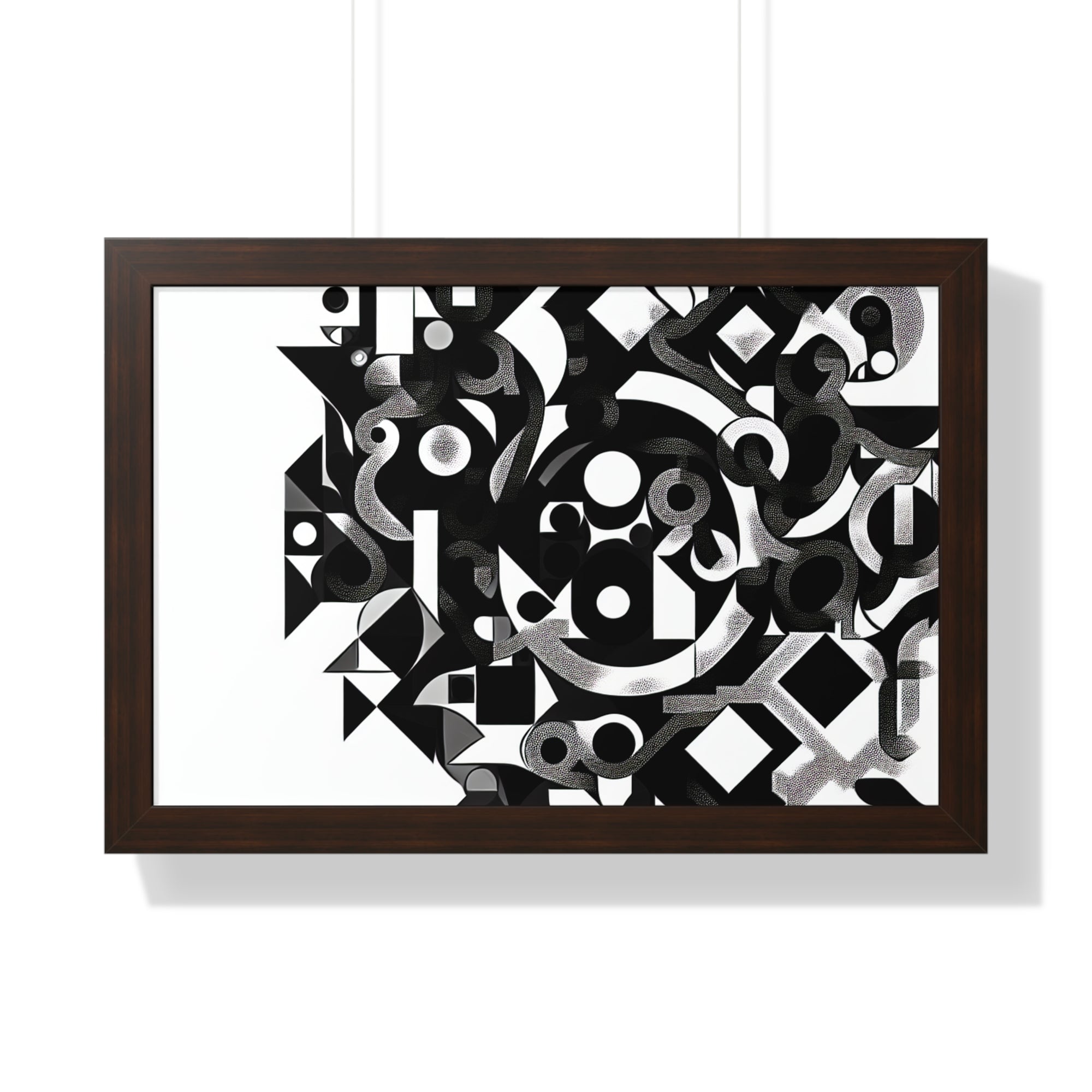 Eclipse of Contrast | Framed Print