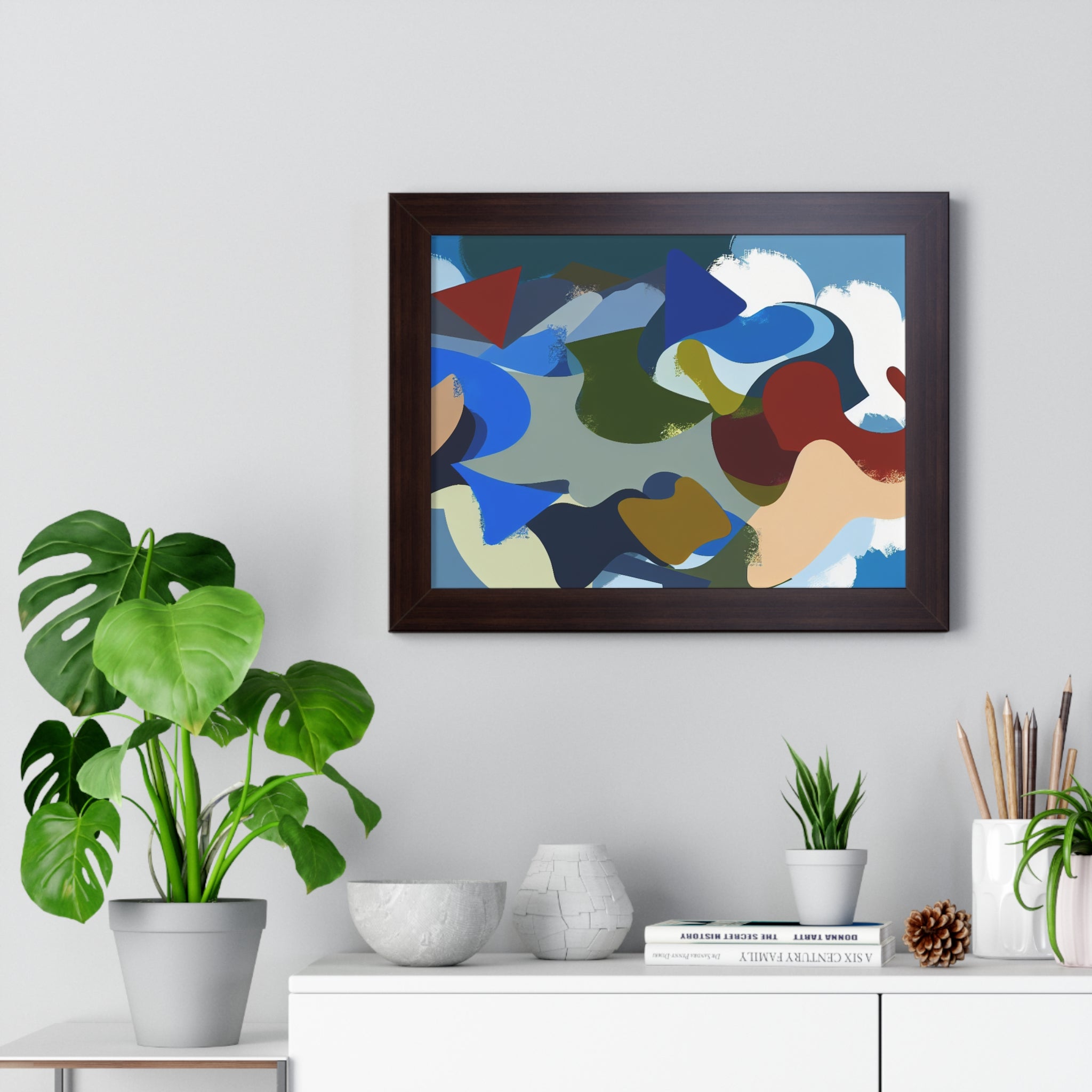 Elysian Echoes of Earth | Framed Print