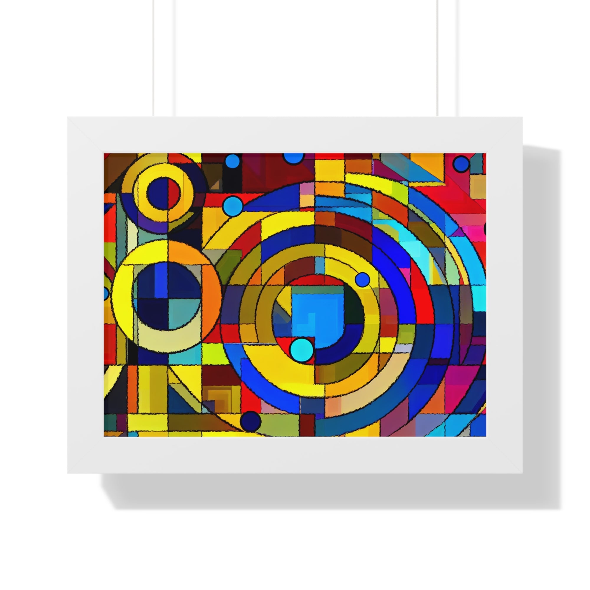 Dynamic Chaos and Harmony | Framed Print