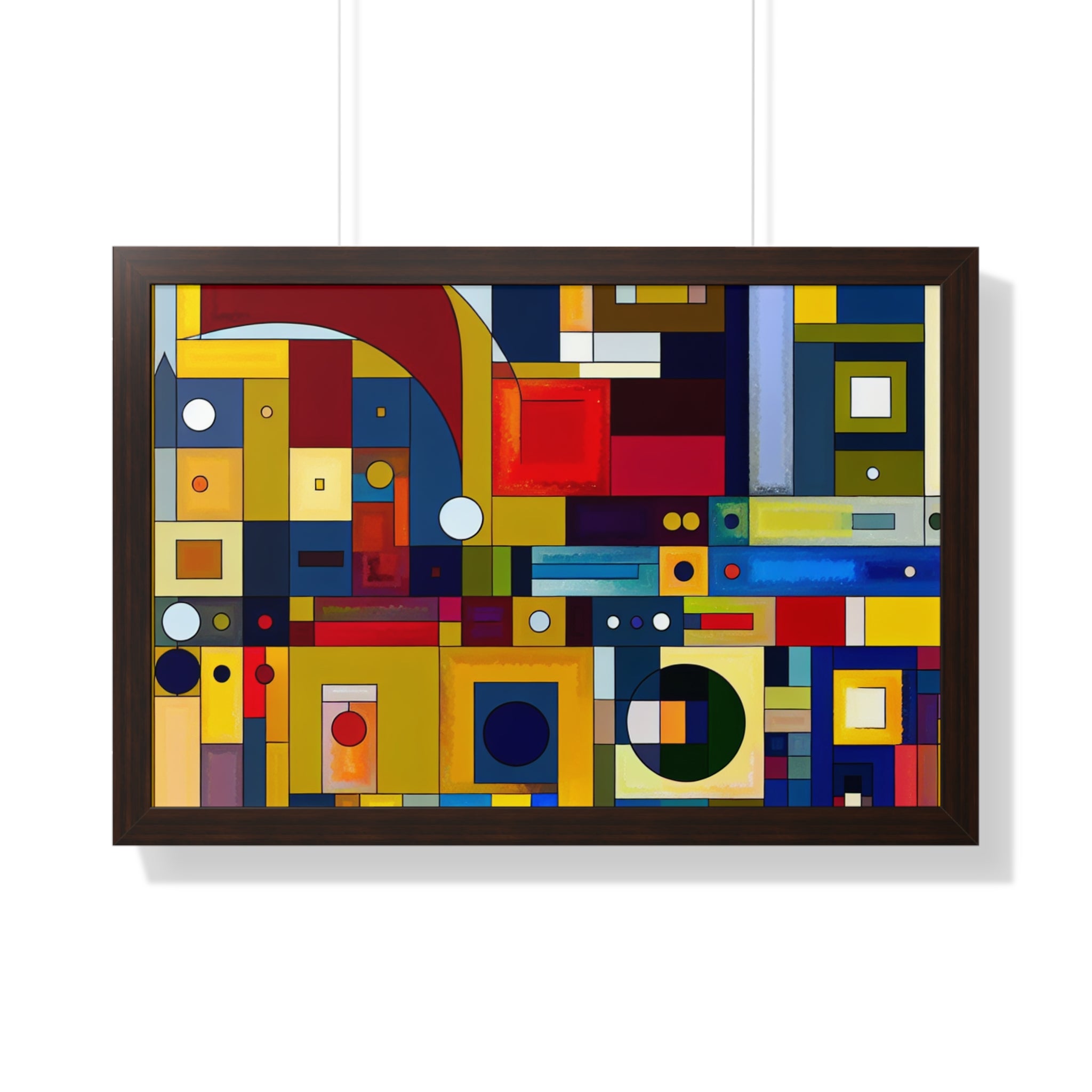 Chromatic Intersections | Framed Print