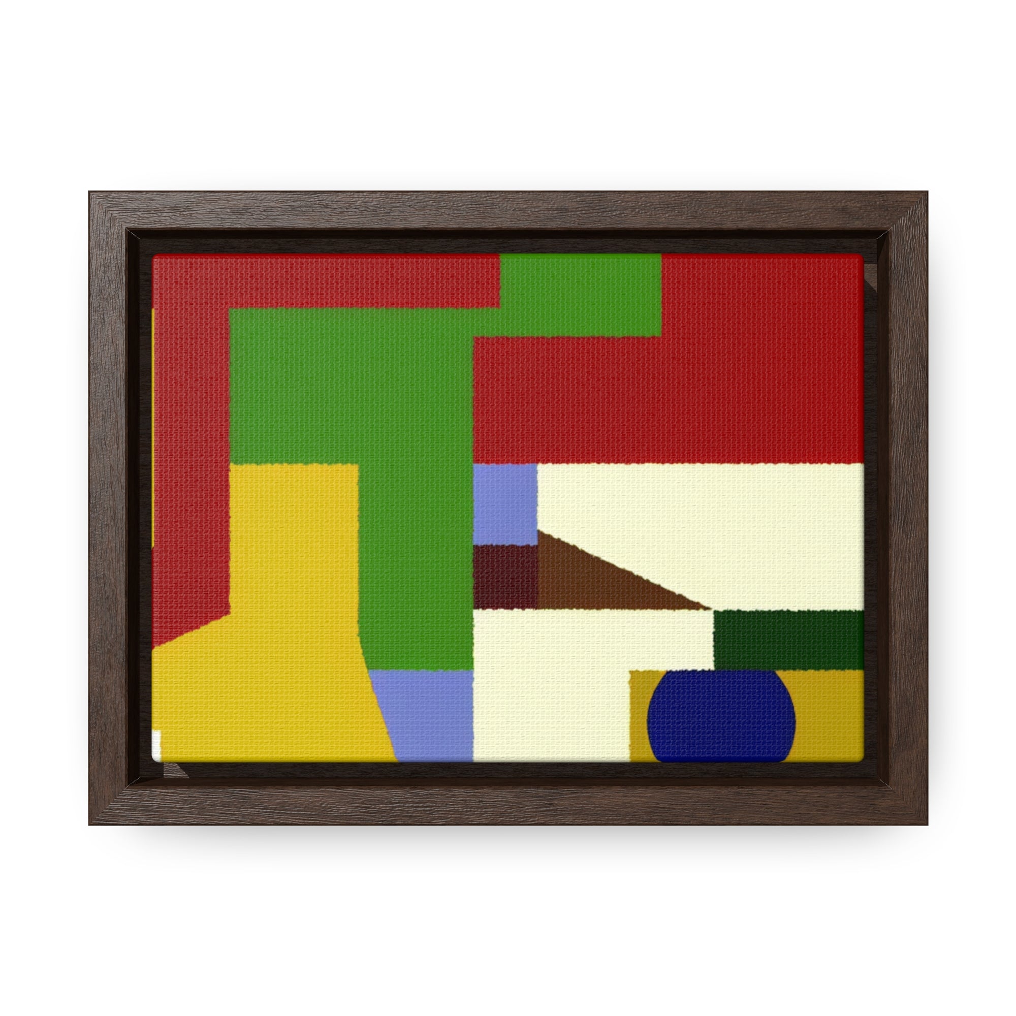 Geometric Harmony Unleashed | Framed Canvas