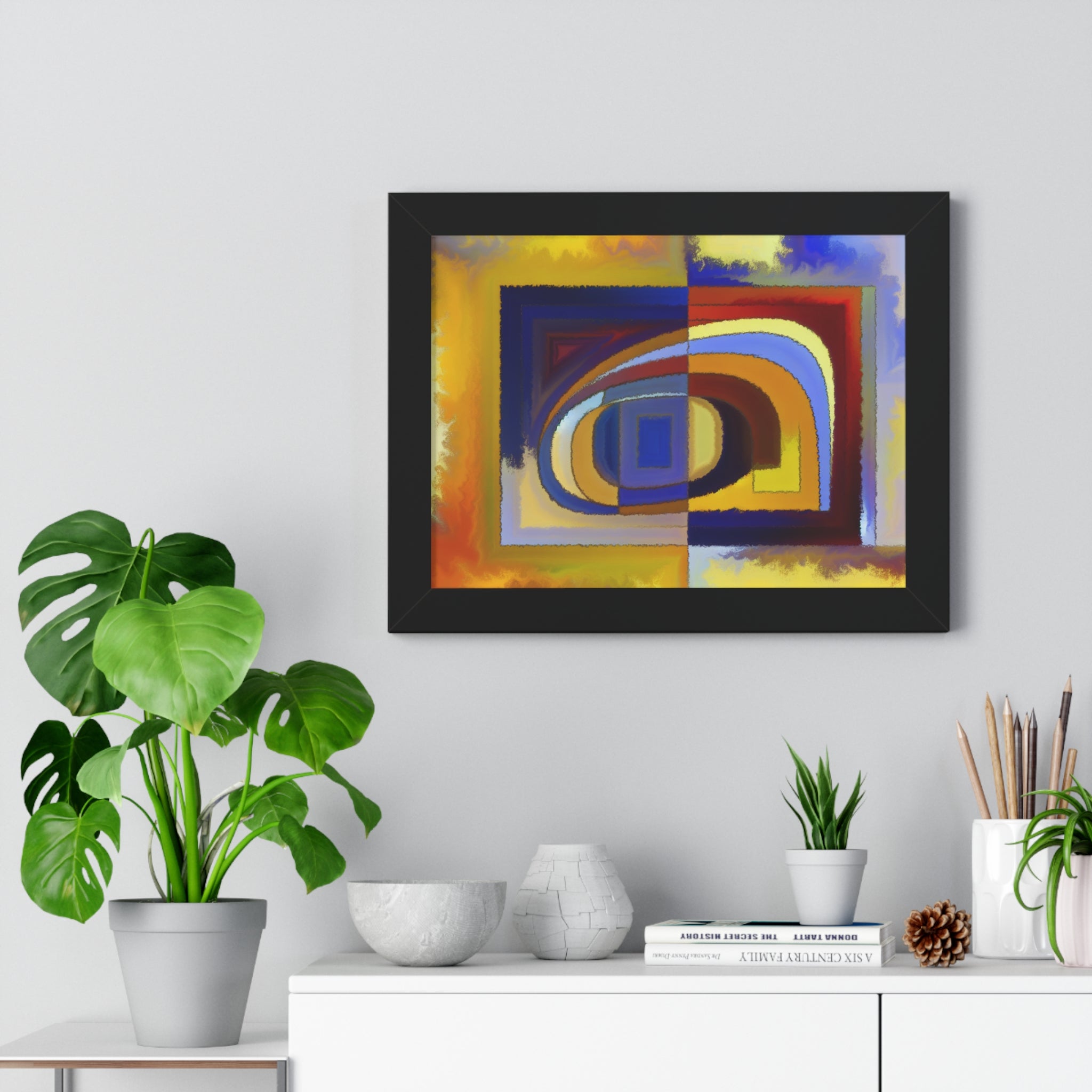 Chromatic Whispers and Dreams | Framed Print