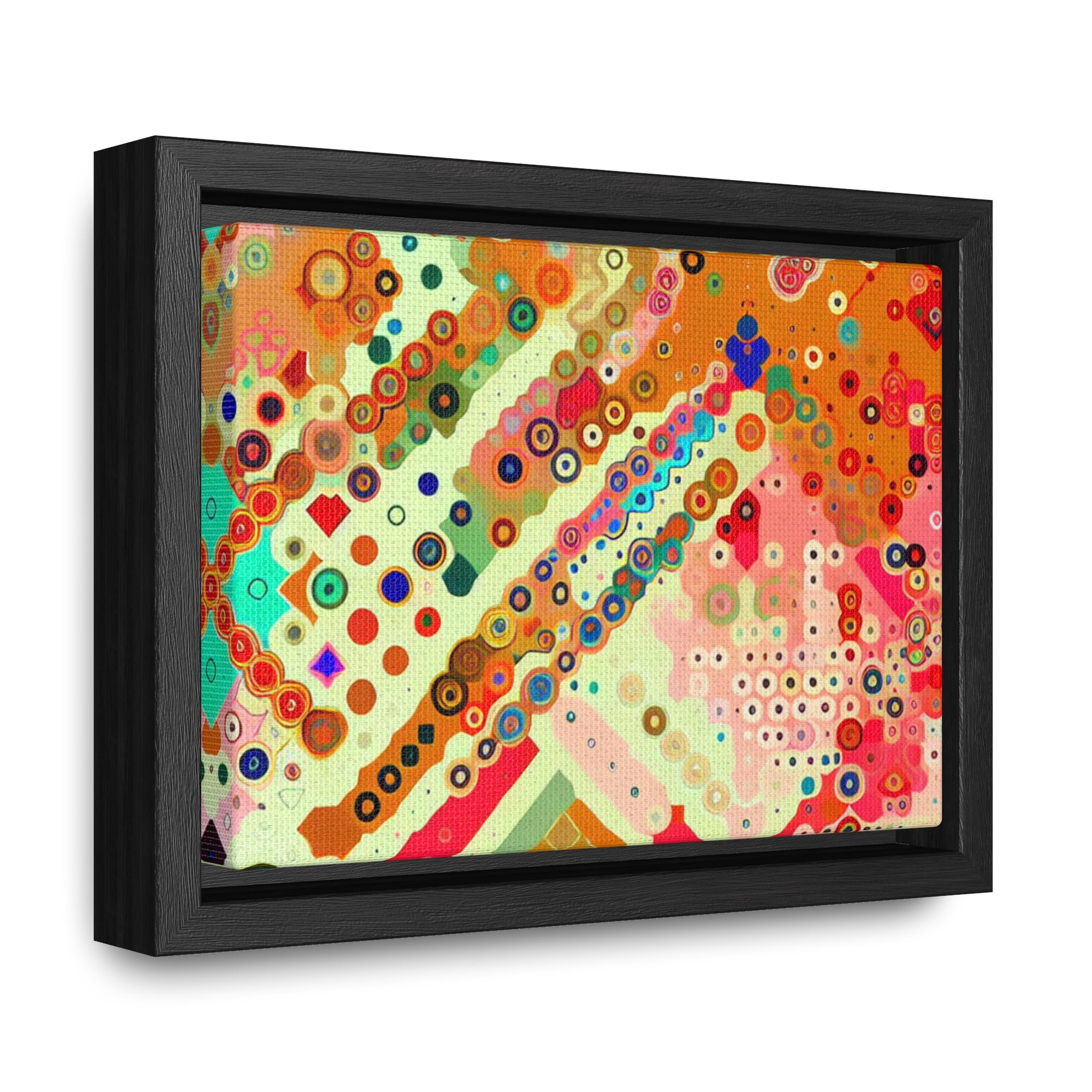 Elysian Whirlwind Dance | Framed Canvas