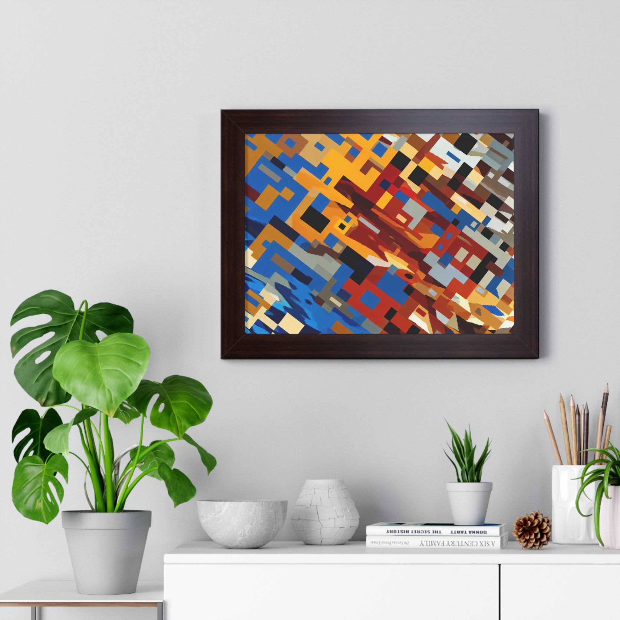 Urban Pulse and Shadows | Framed Print