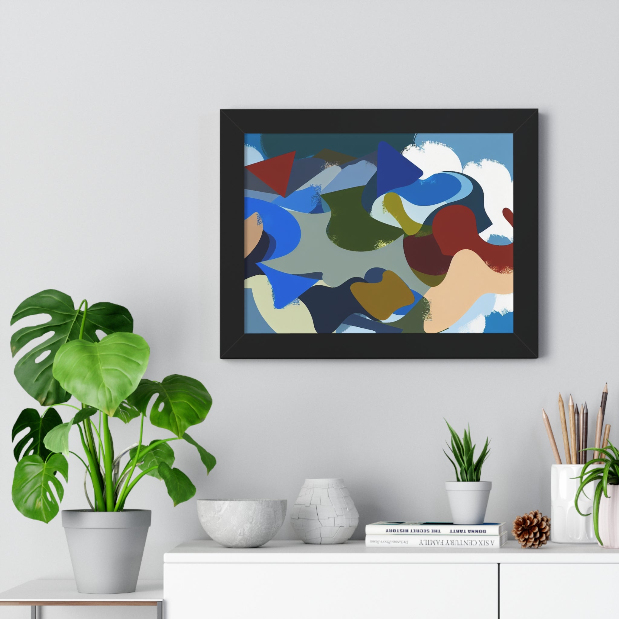 Elysian Echoes of Earth | Framed Print