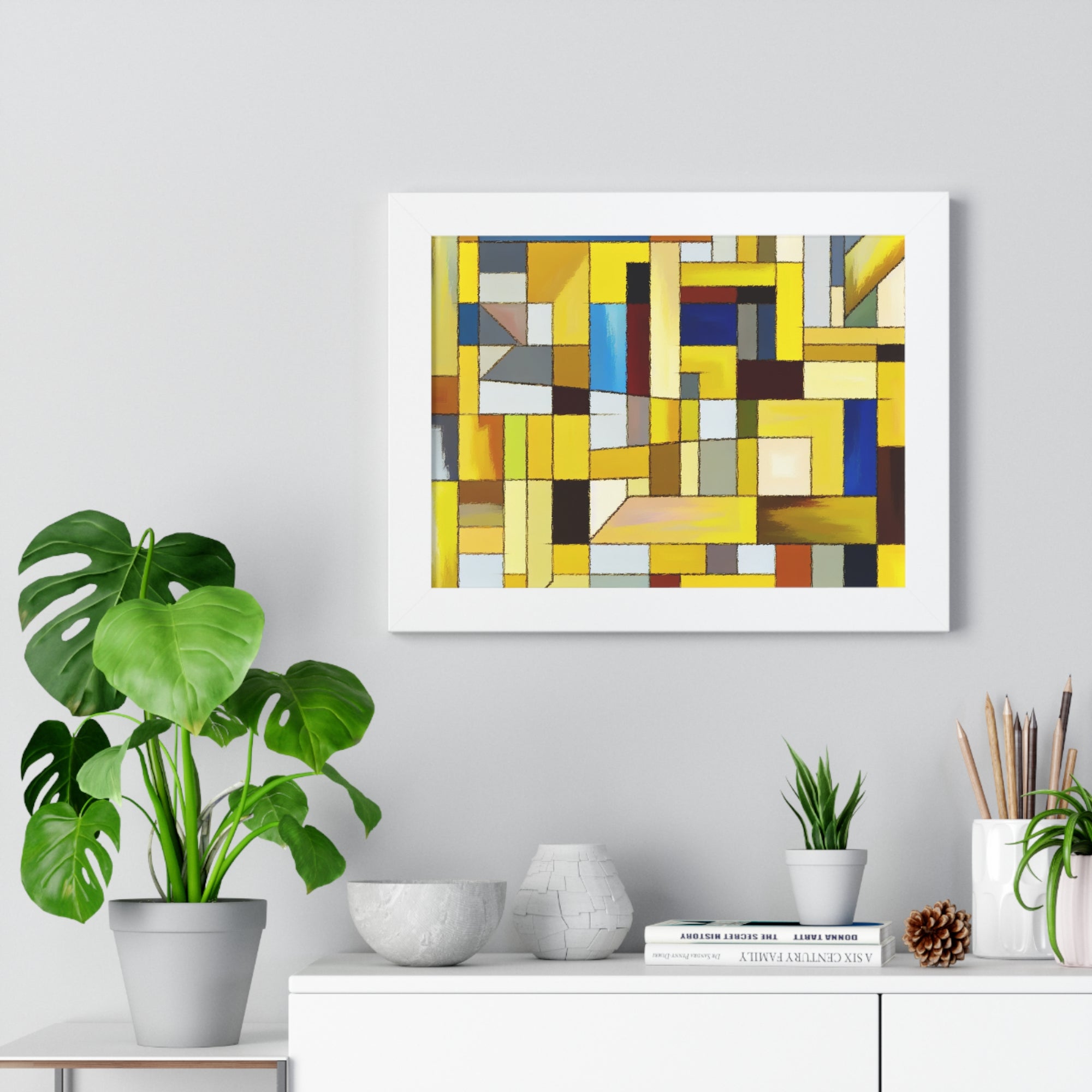 Chromatic Fragments and Light | Framed Print