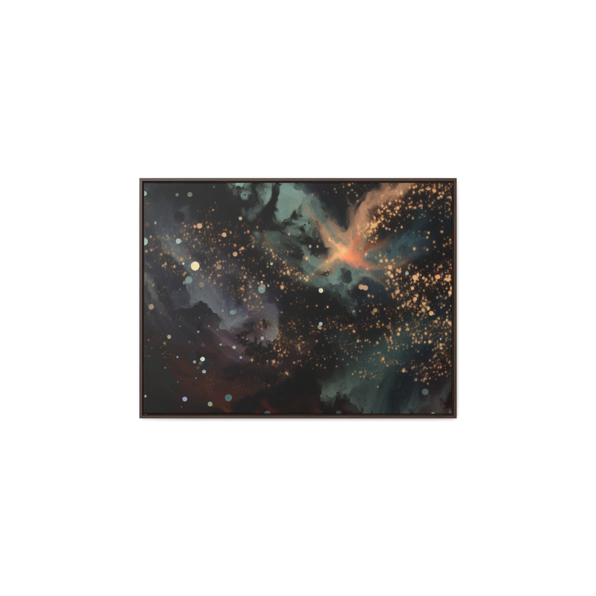 Ethereal Whispers of Infinity | Framed Canvas