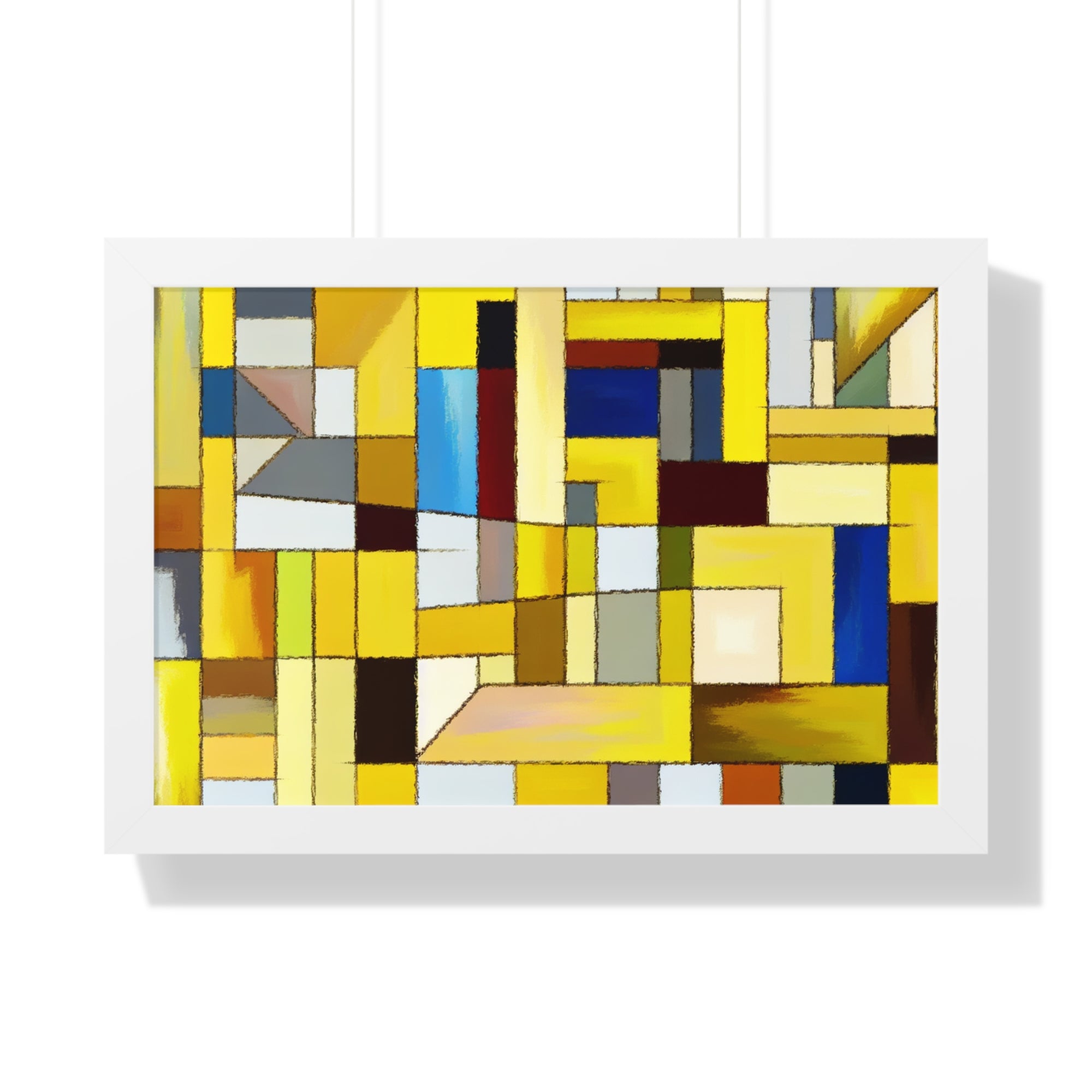 Chromatic Fragments and Light | Framed Print