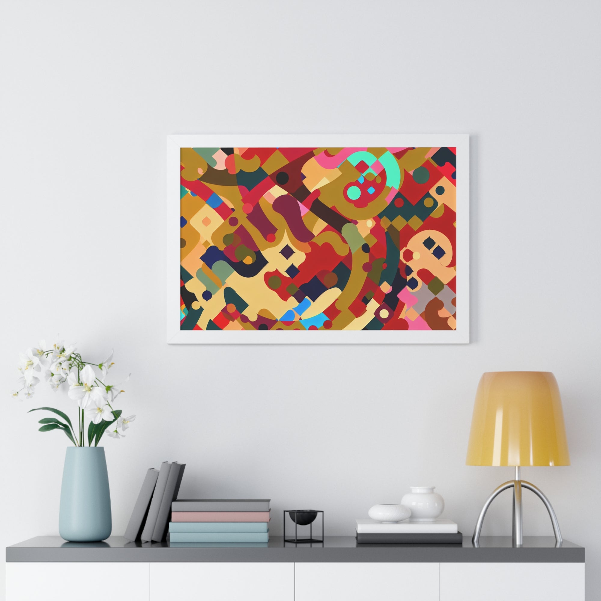 Whispers of Color and Form | Framed Print