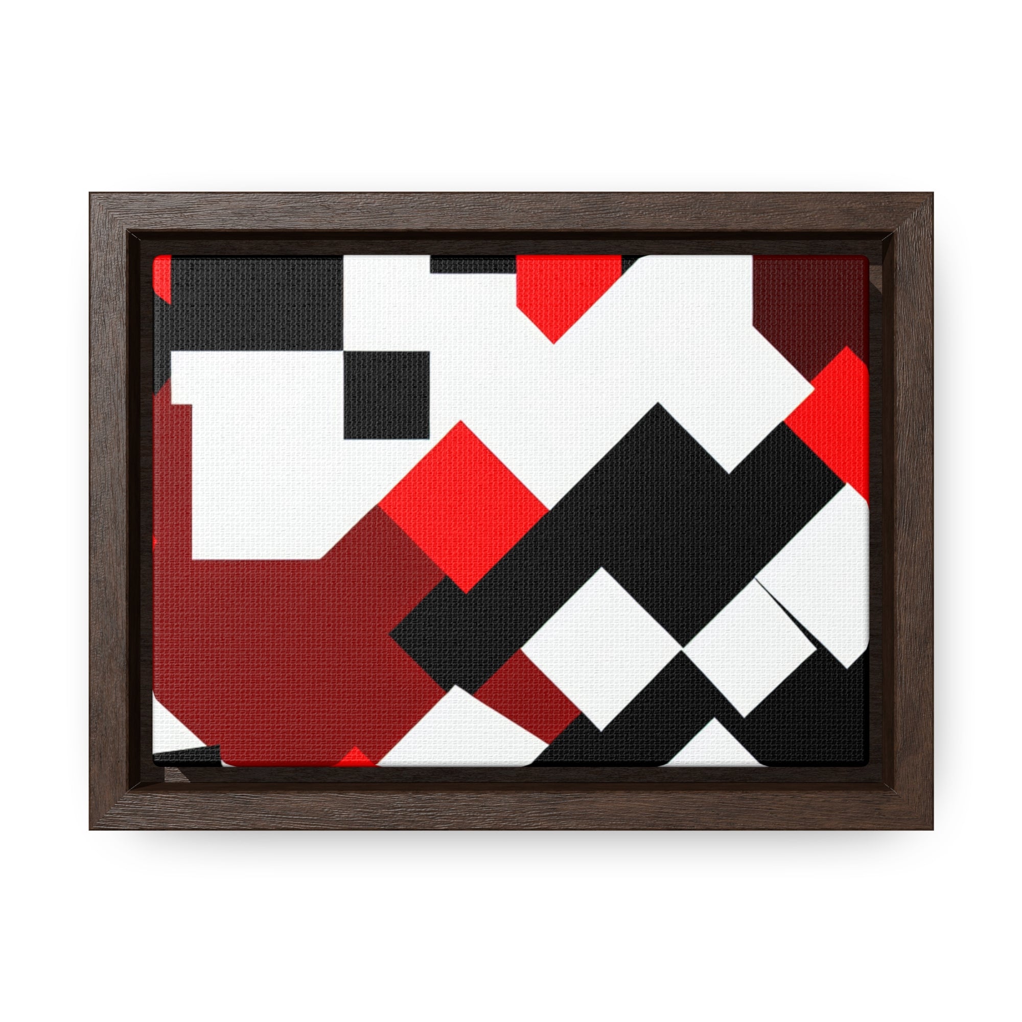 Eclipsed Geometry and Emotion | Framed Canvas