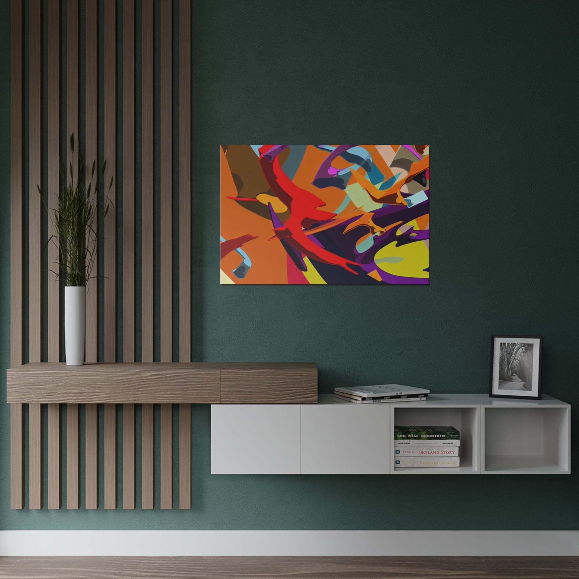 Elysium Dreams and Colors | Satin Print