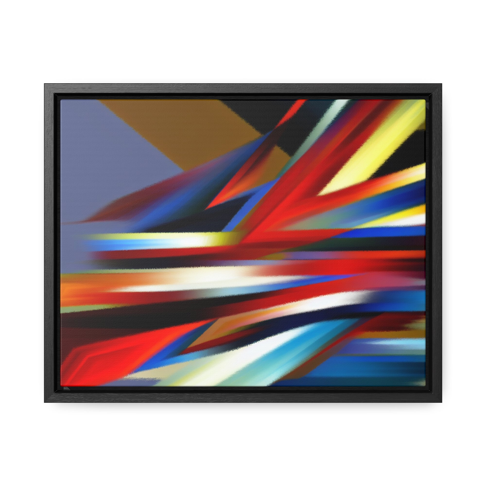 Chaotic Harmony Expressed | Framed Canvas