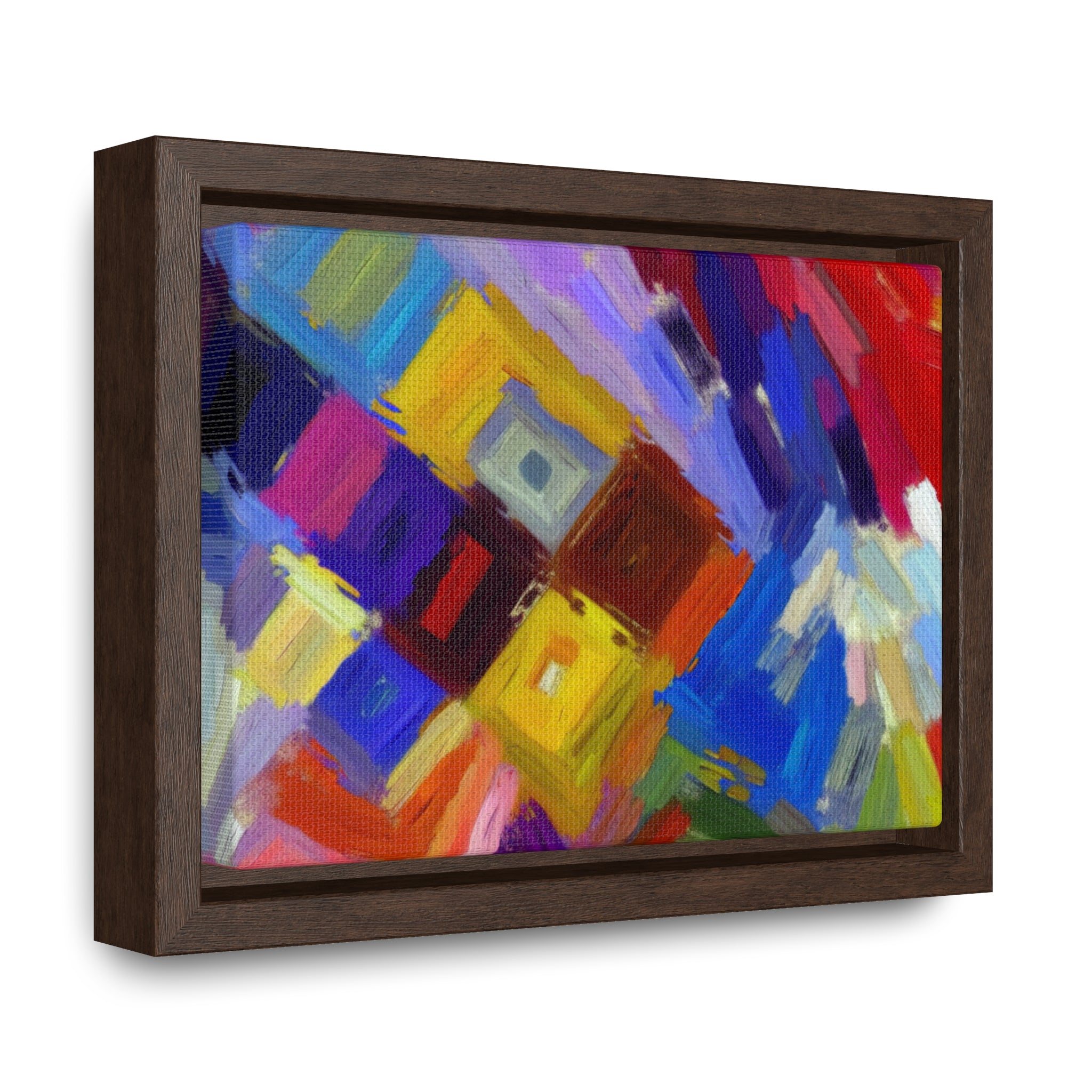 Chromatic Serenade | Framed Canvas