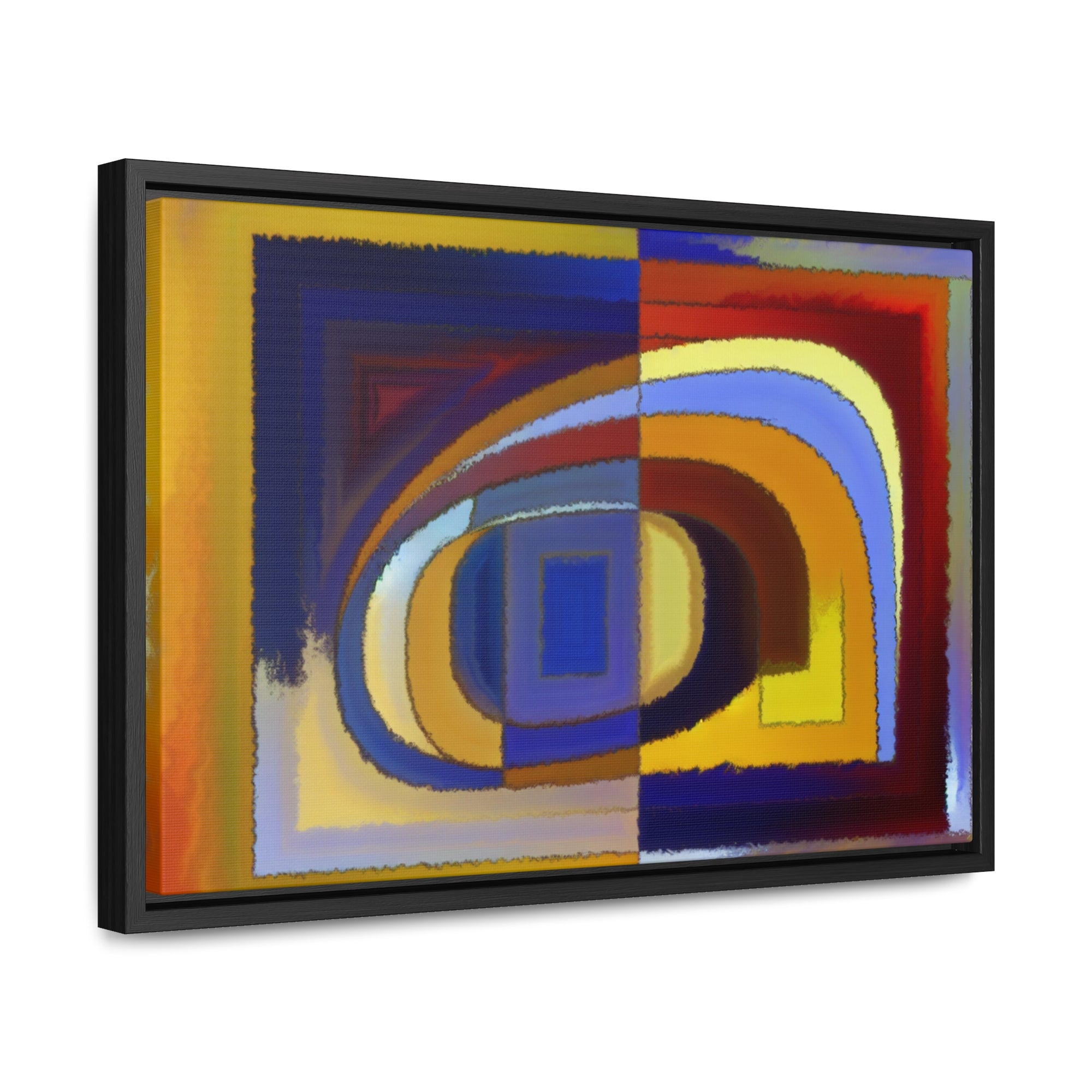 Chromatic Whispers and Dreams | Framed Canvas