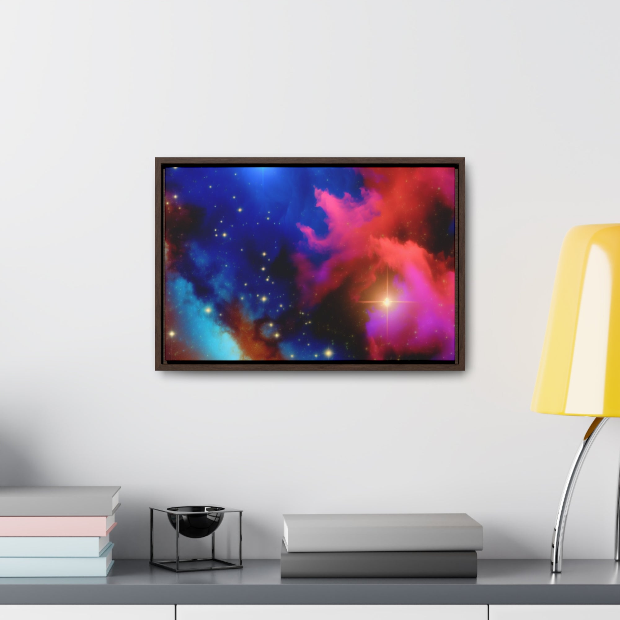 Celestial Whirl and Daze | Framed Canvas