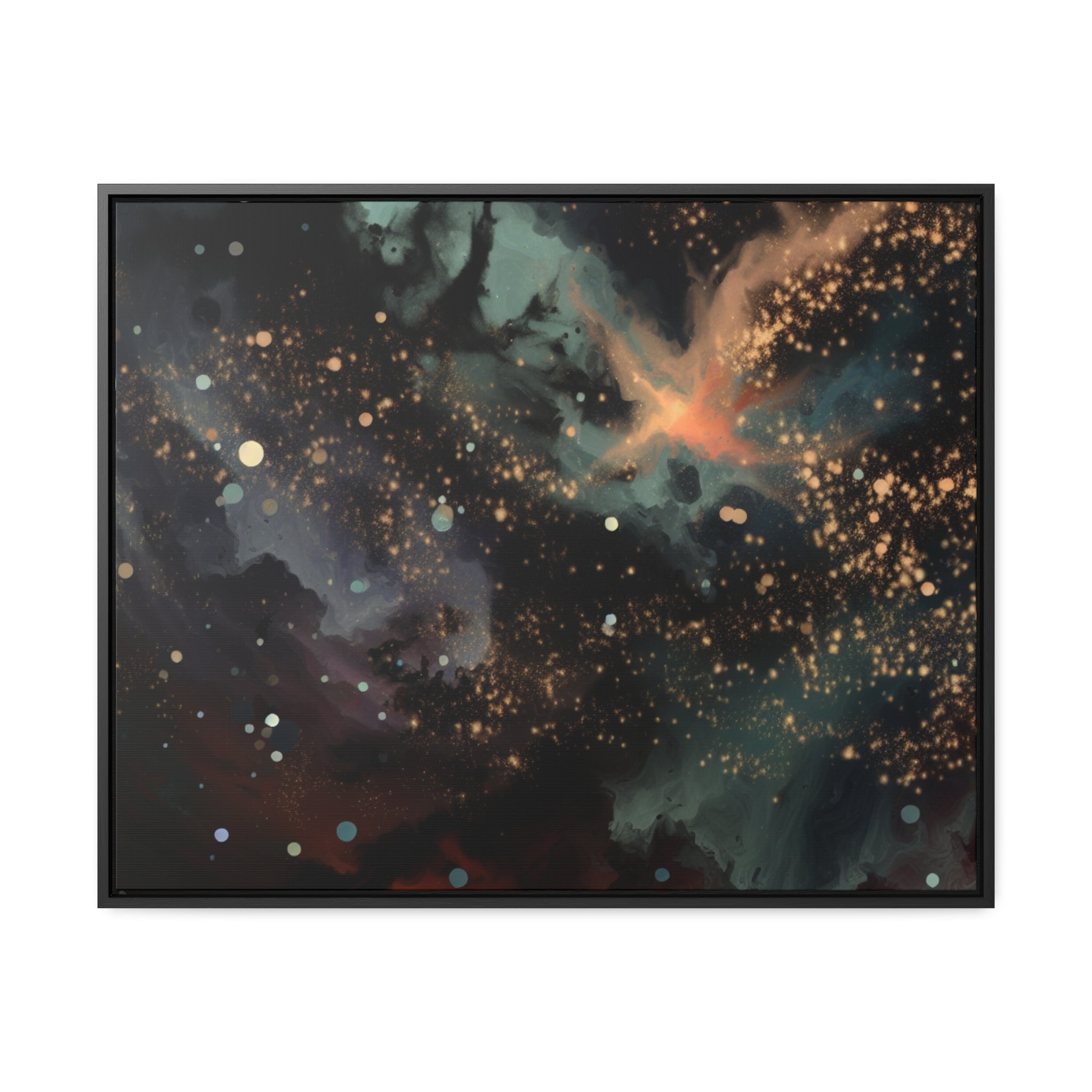 Ethereal Whispers of Infinity | Framed Canvas