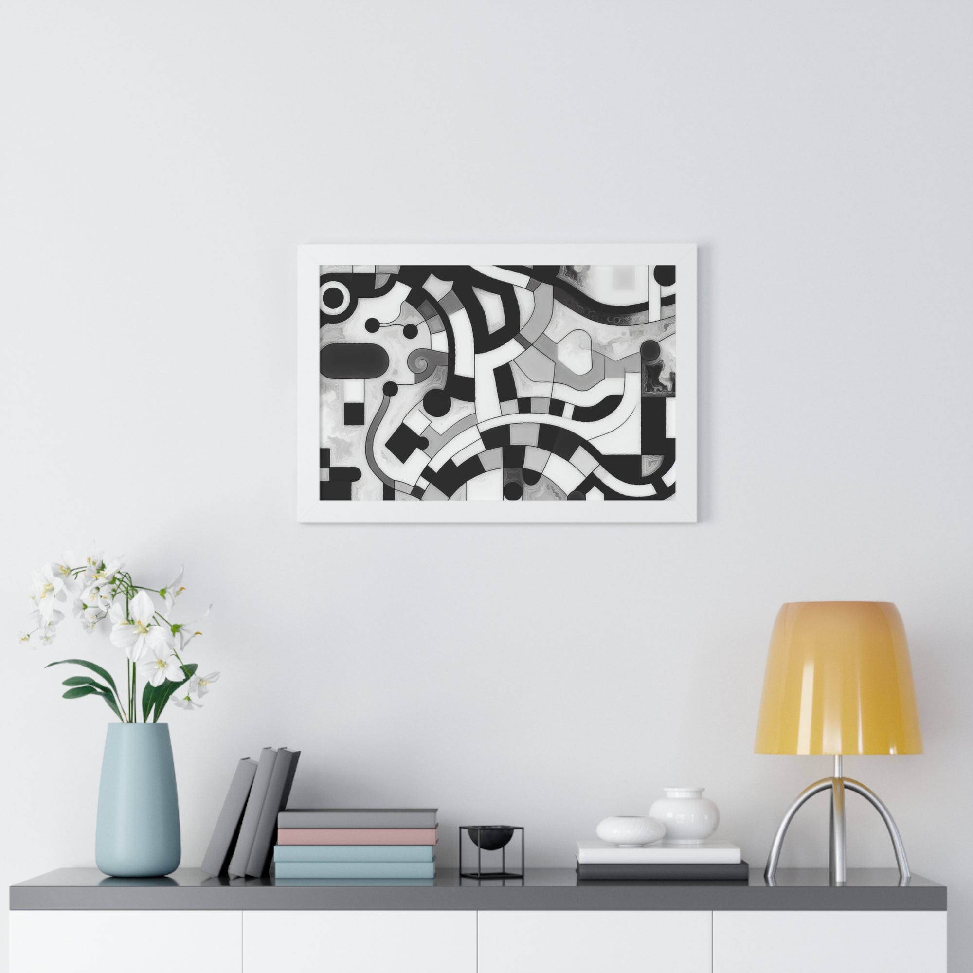 Rhythm of Shadows | Framed Print