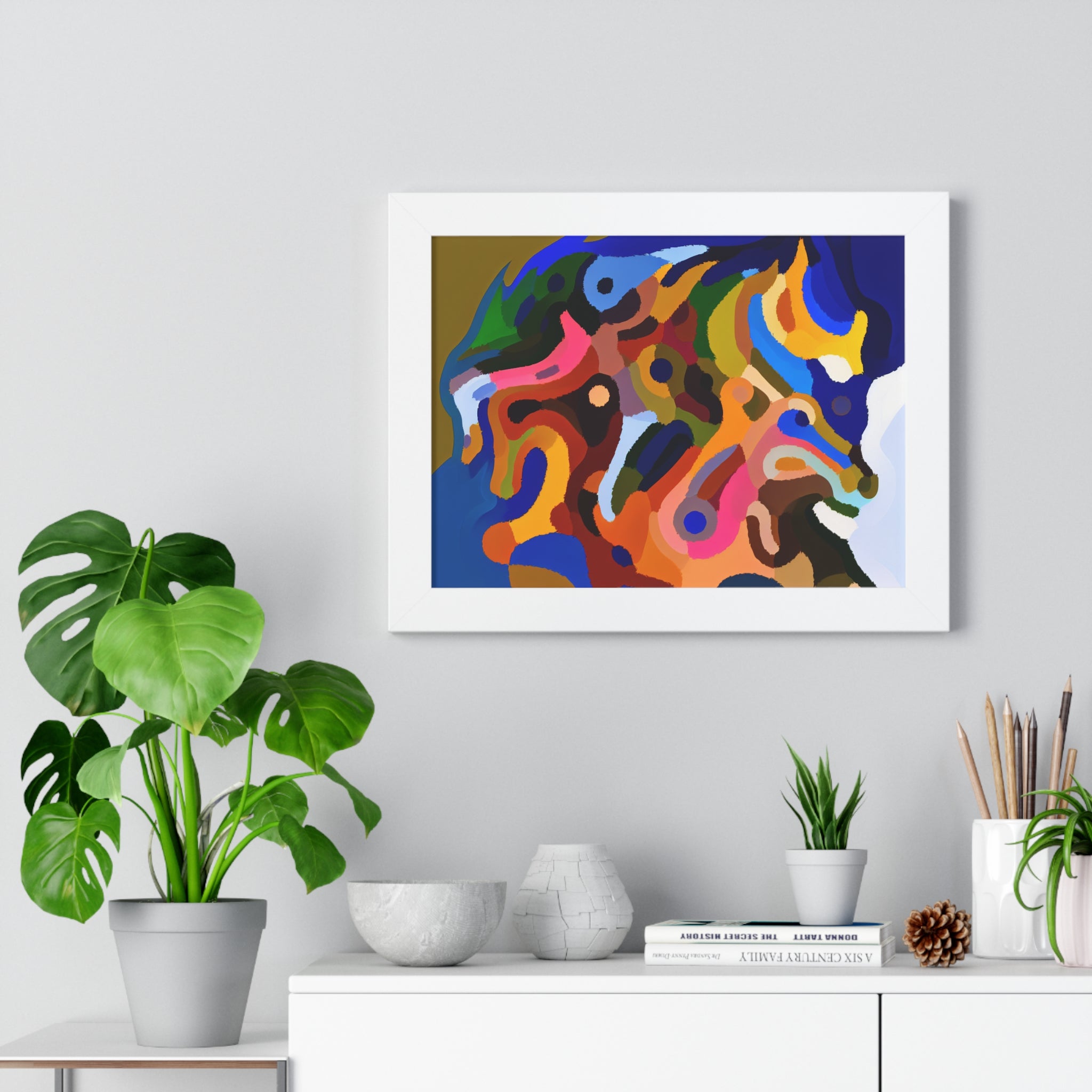 Primal Whispers of Motion | Framed Print