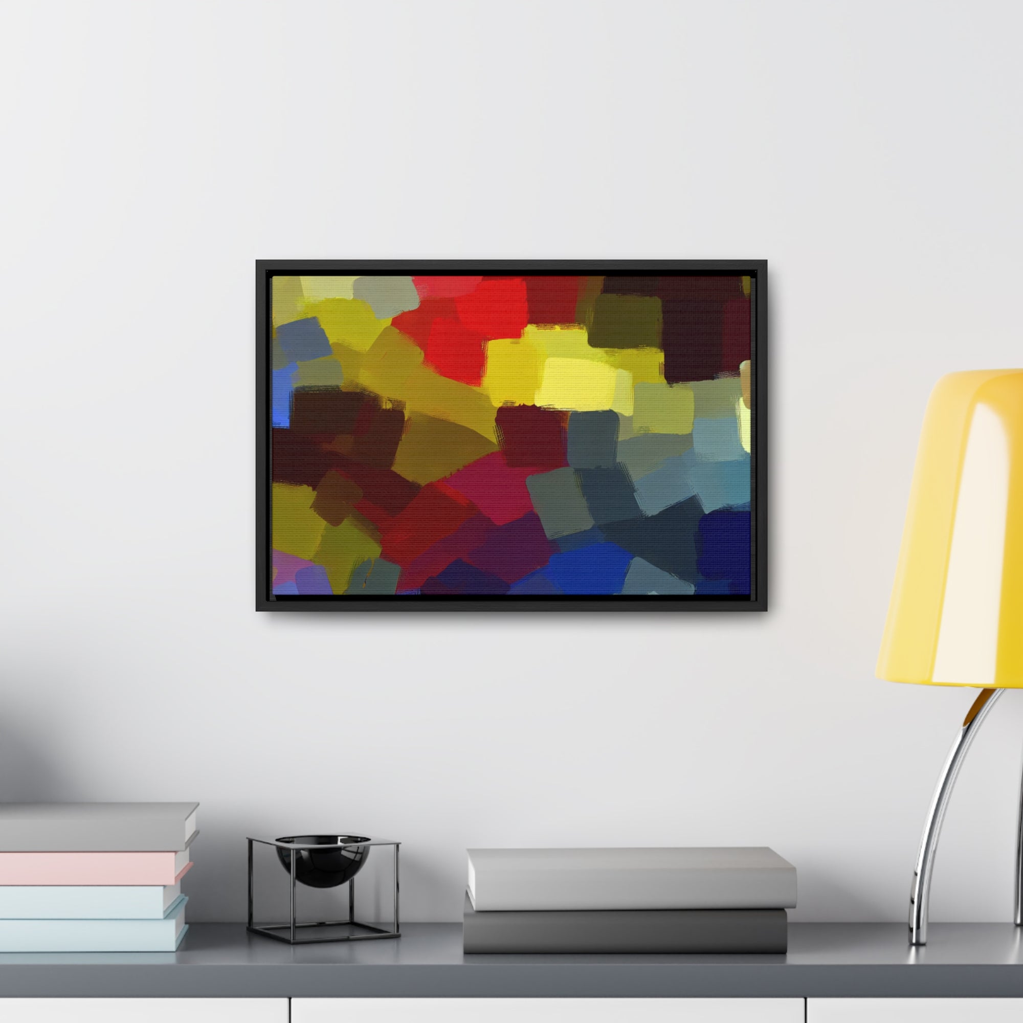 Rhythm of Colors | Framed Canvas