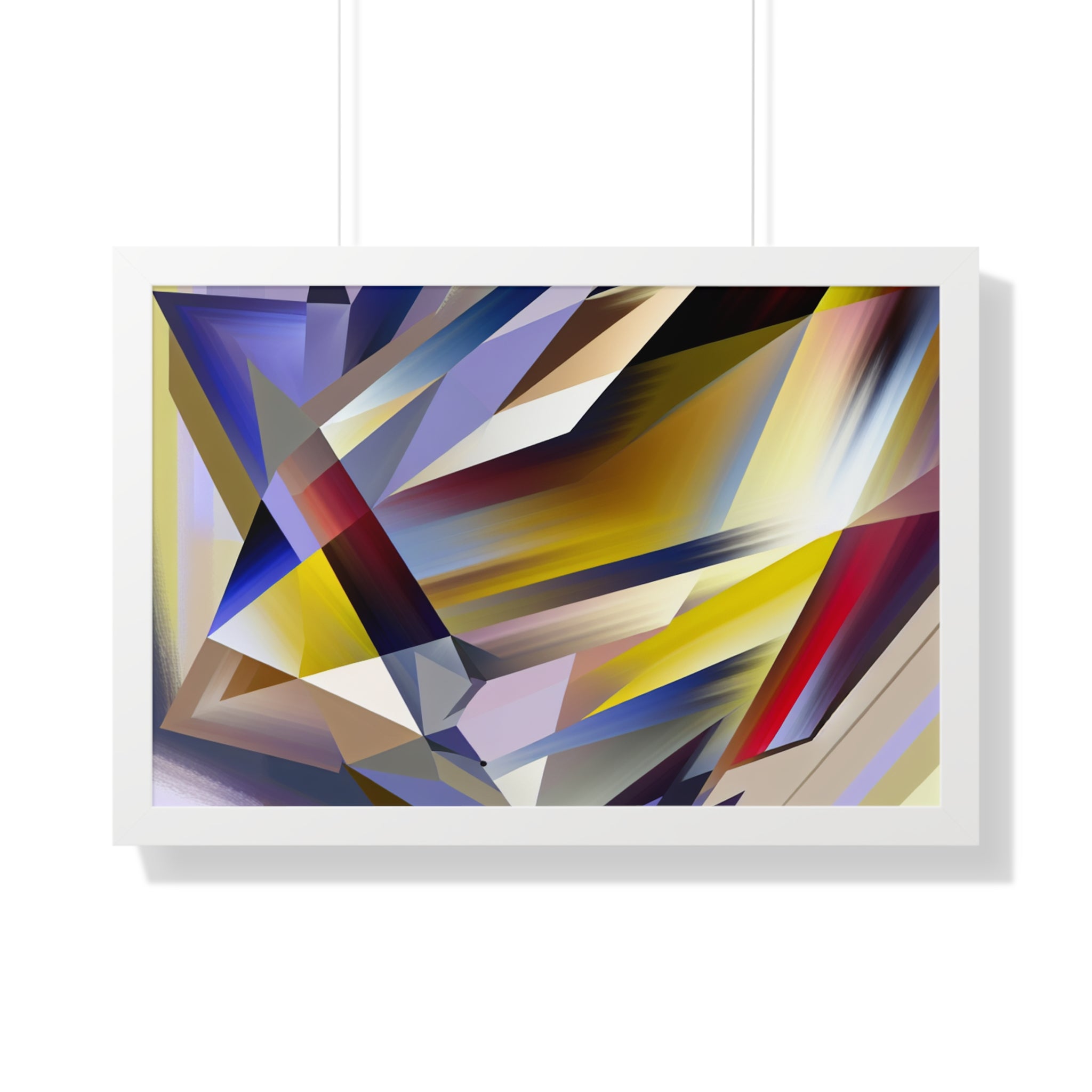 Velocity and Color Harmony | Framed Print