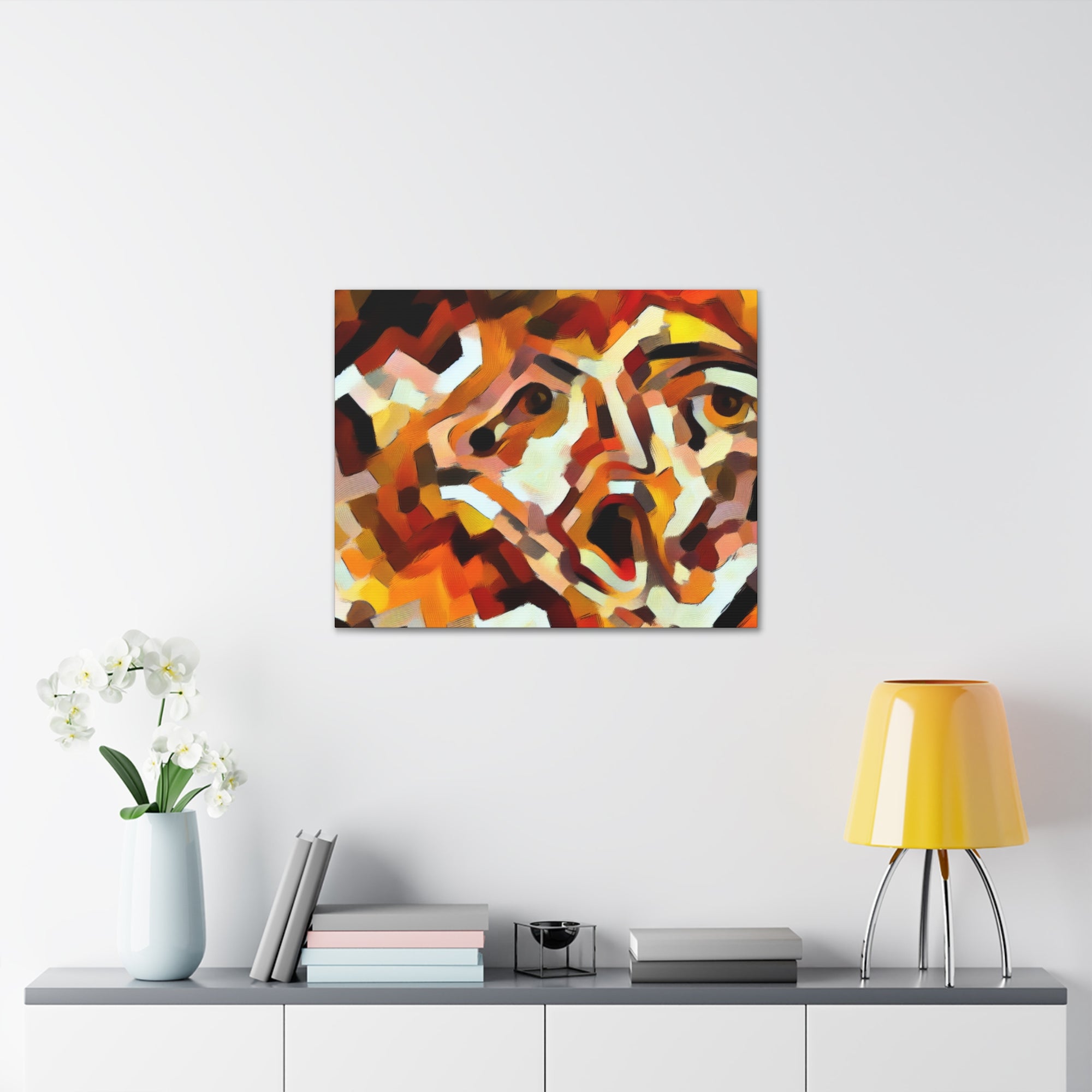 Fiery Unraveling and Dread | Canvas