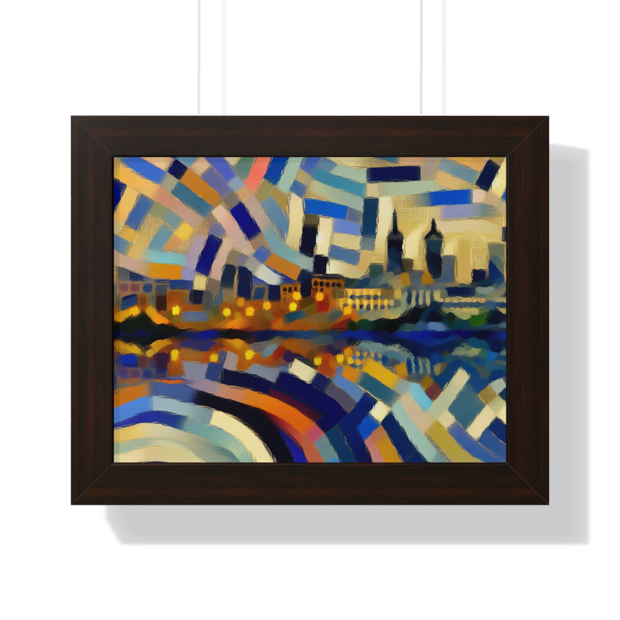 Urban Mirage and Flow | Framed Print