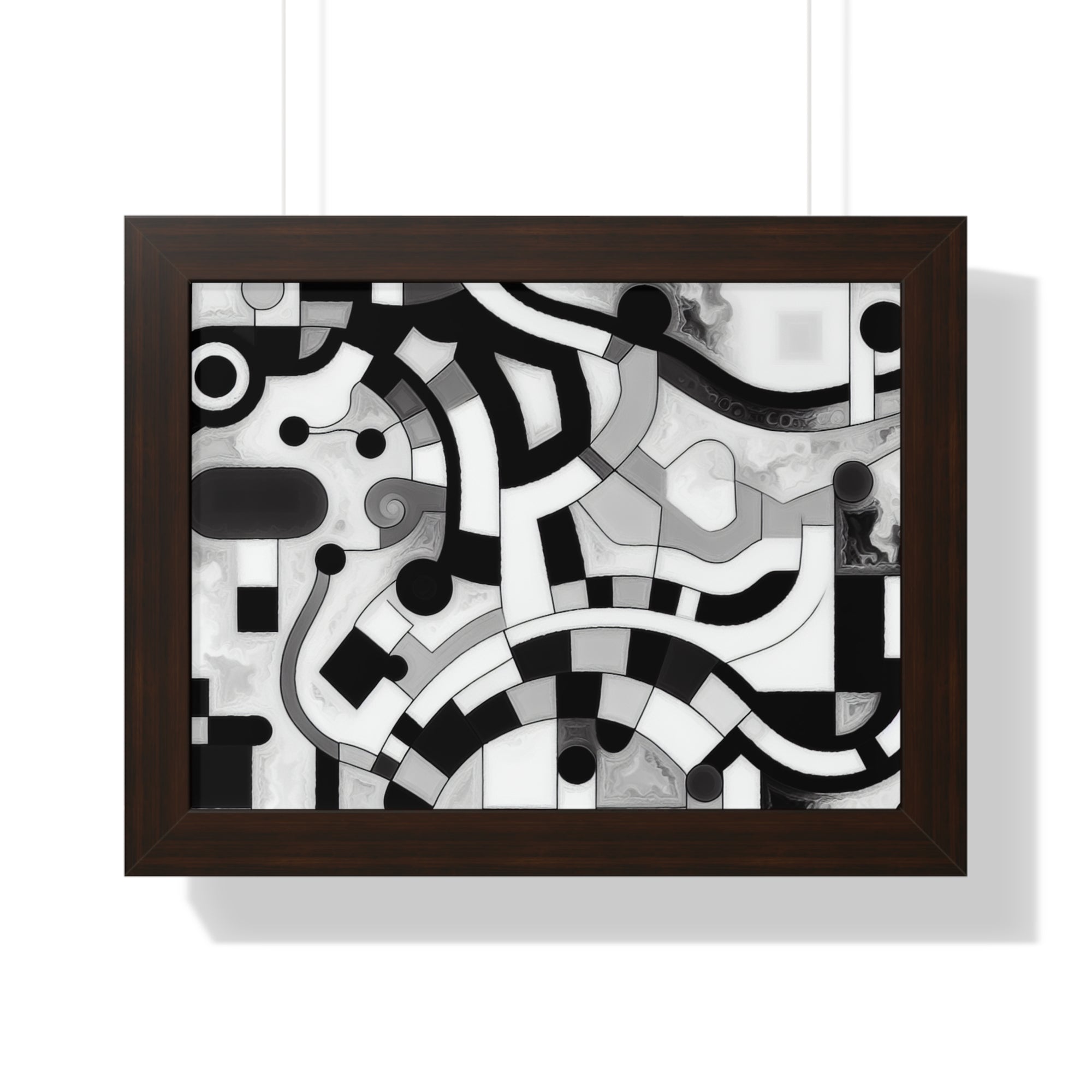 Rhythm of Shadows | Framed Print