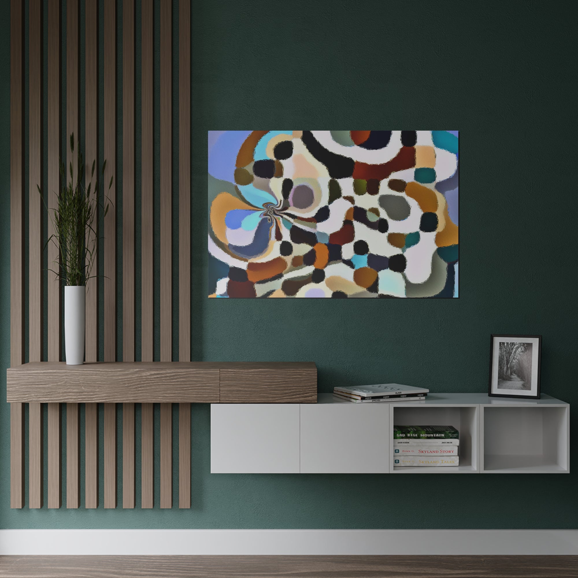 Whispers of Vibrant Dreams | Satin Print