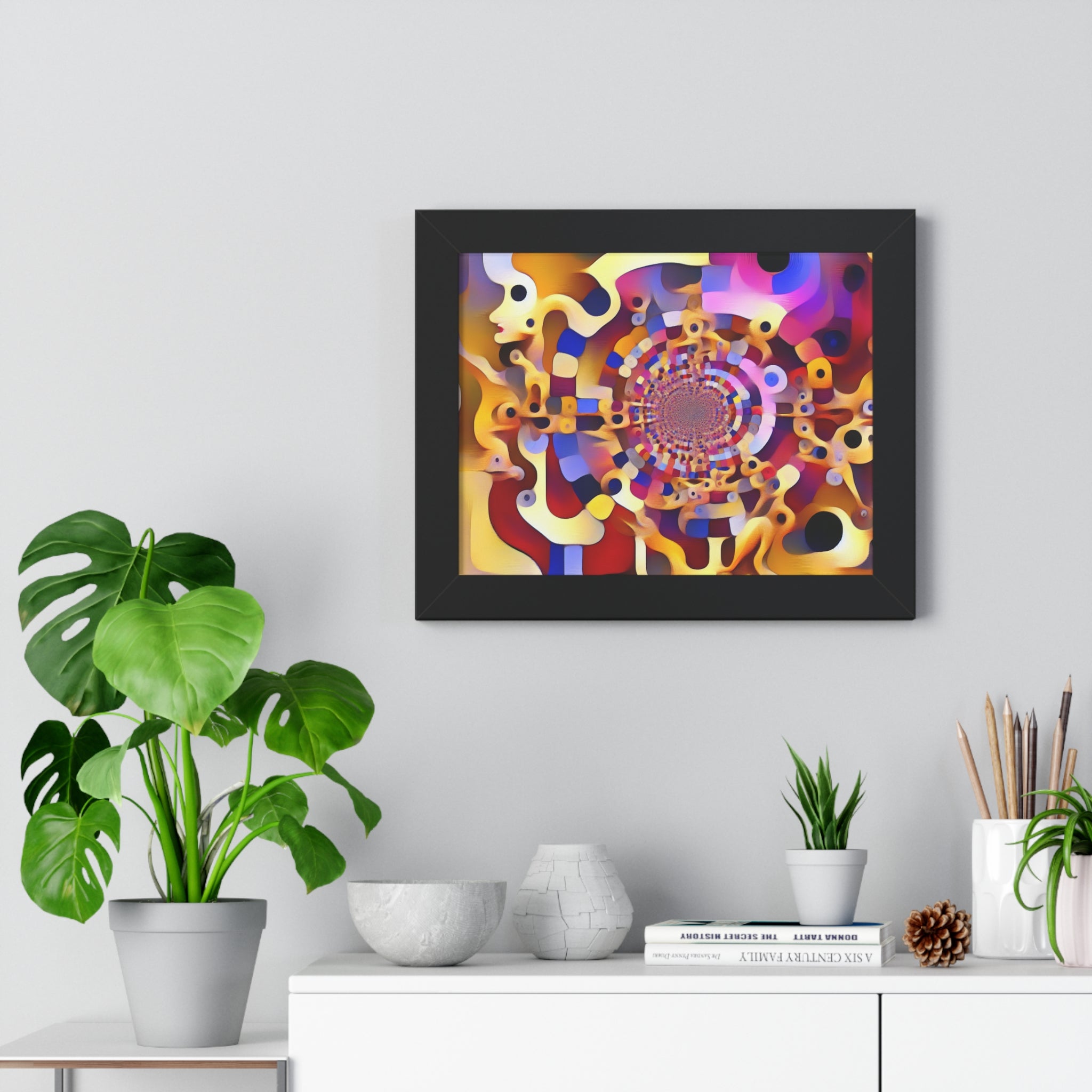 Whispers of Color Dreams | Framed Print