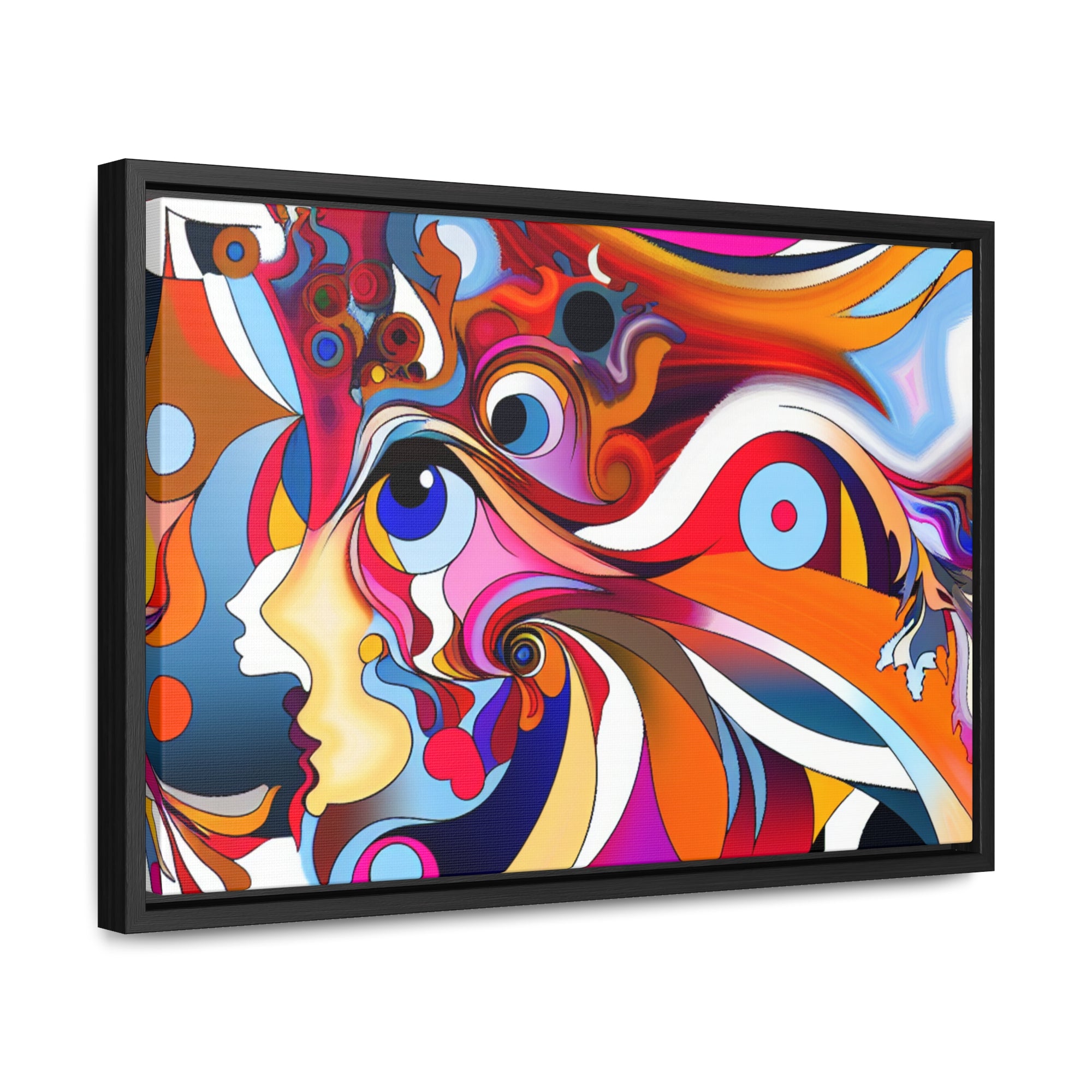 Chroma Dreamscape Fusion | Framed Canvas