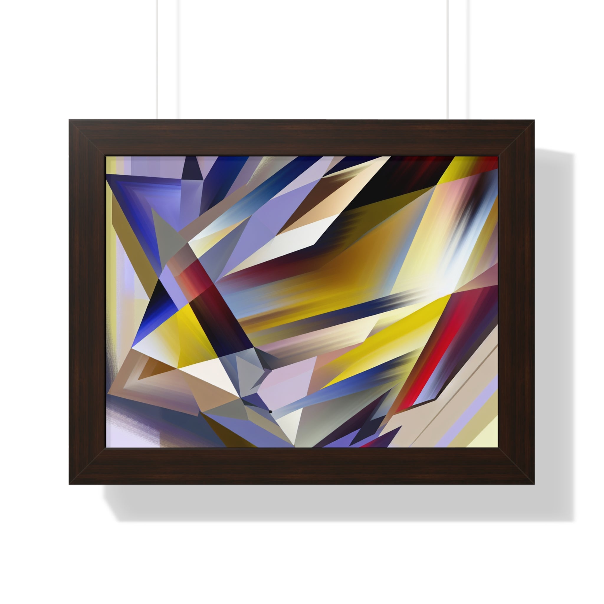 Velocity and Color Harmony | Framed Print