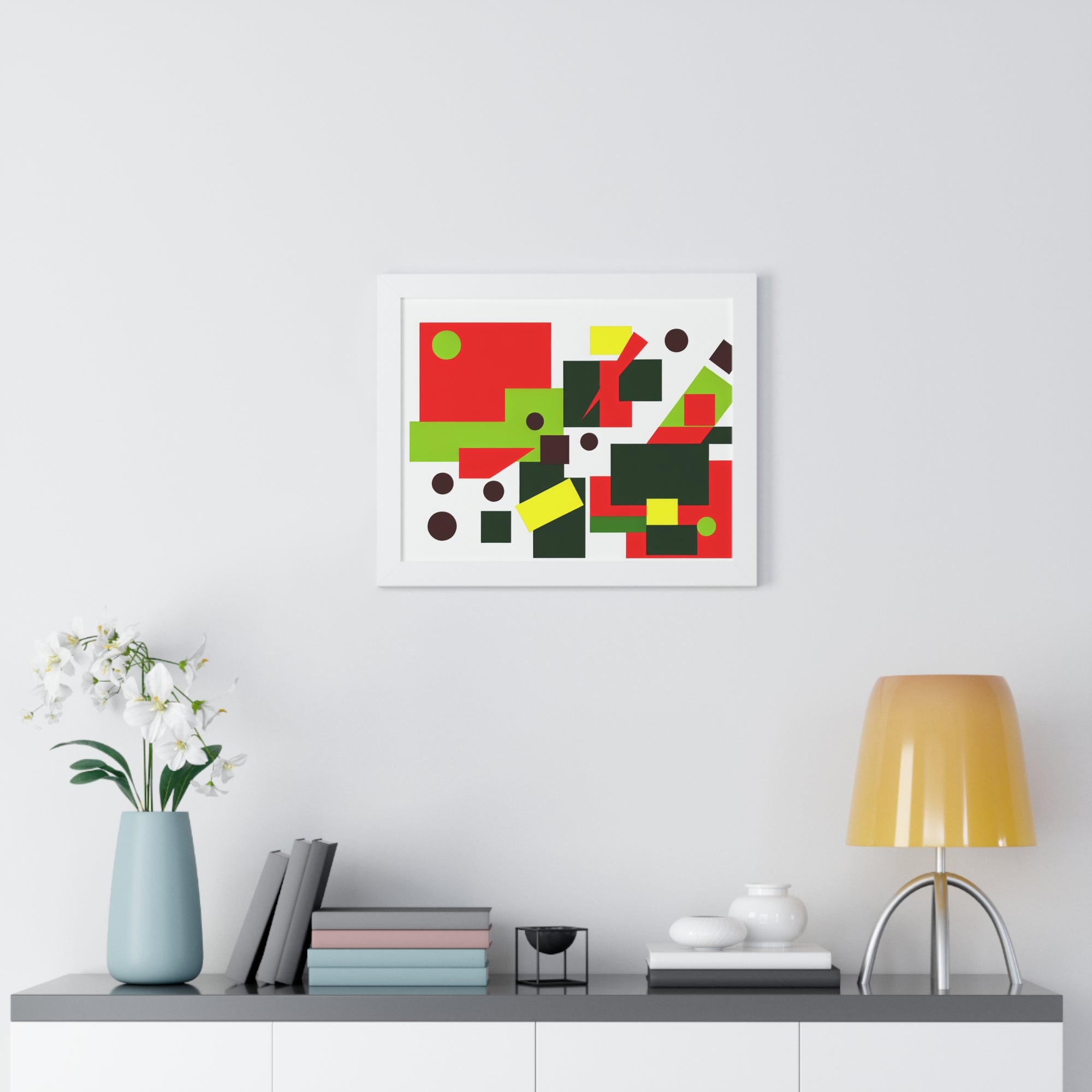 Chromatic Chaos and Order | Framed Print