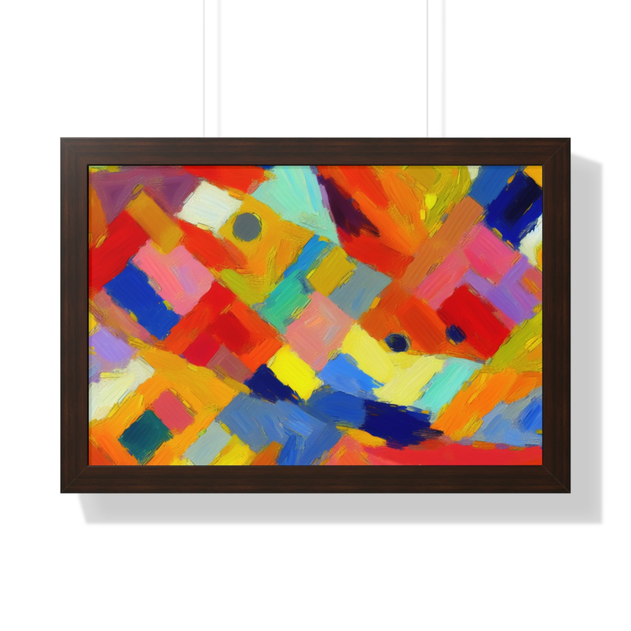 Dynamic Harmony in Color | Framed Print