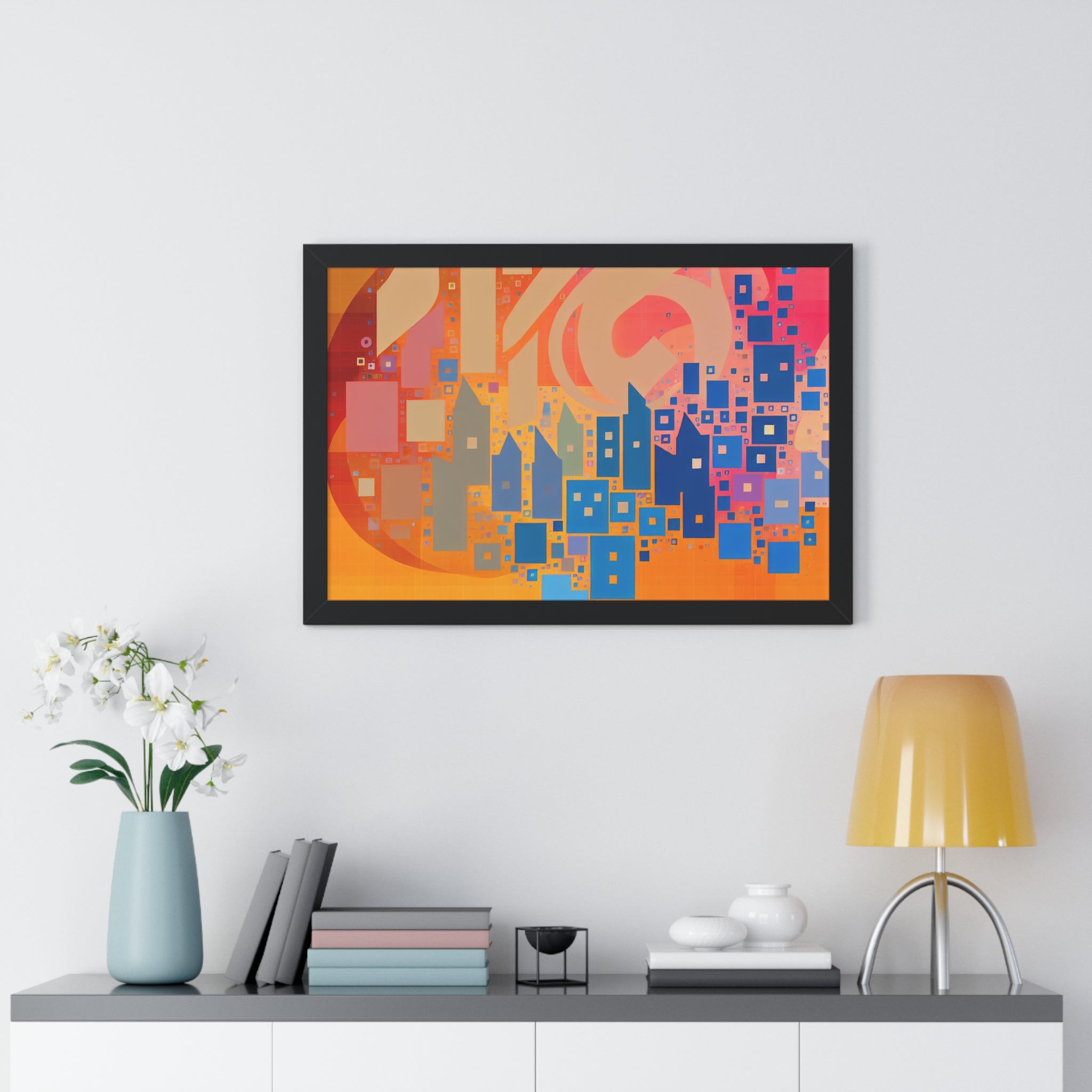 Metropolis in Motion | Framed Print