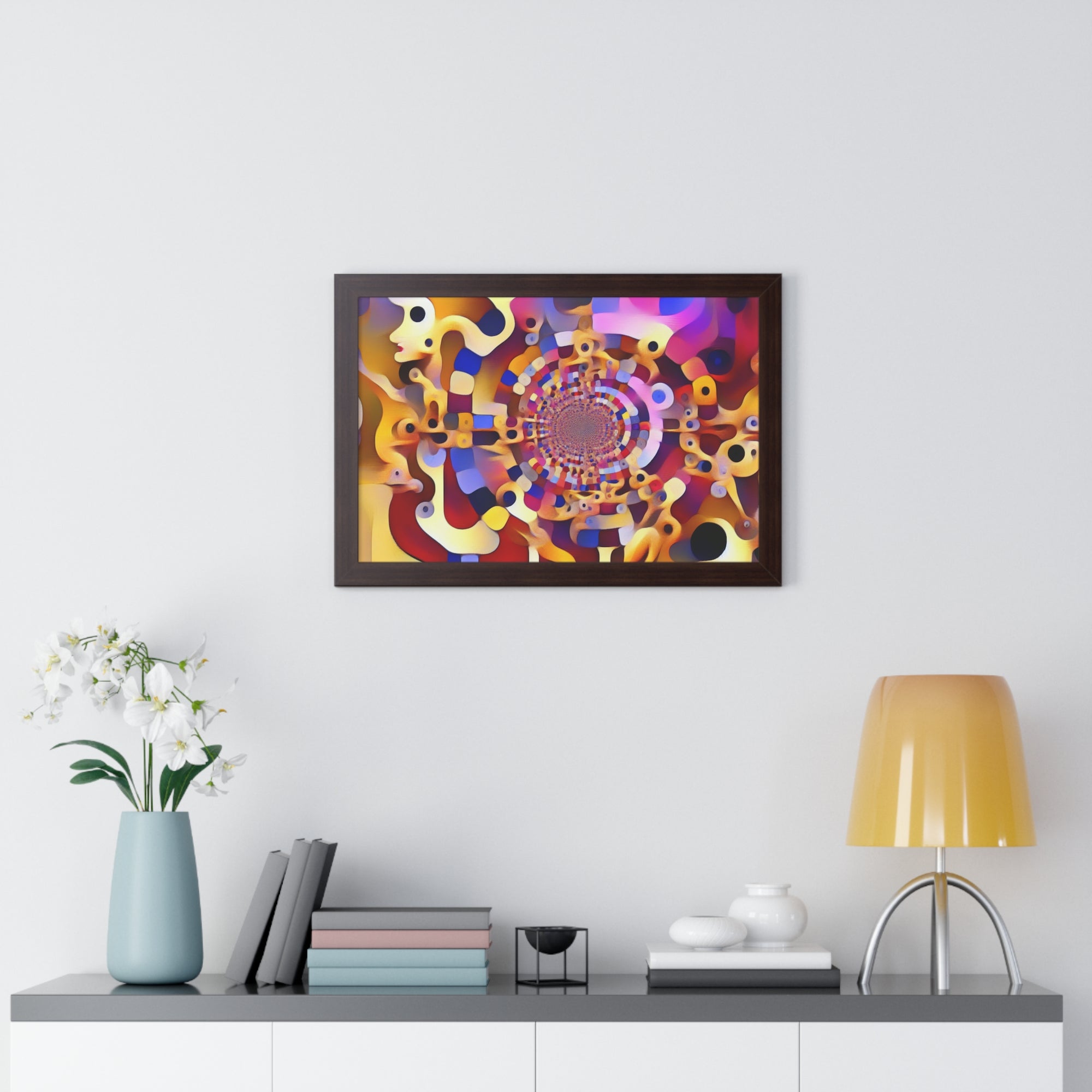 Whispers of Color Dreams | Framed Print