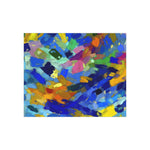 Elysian Whirl and Drift | Satin Print