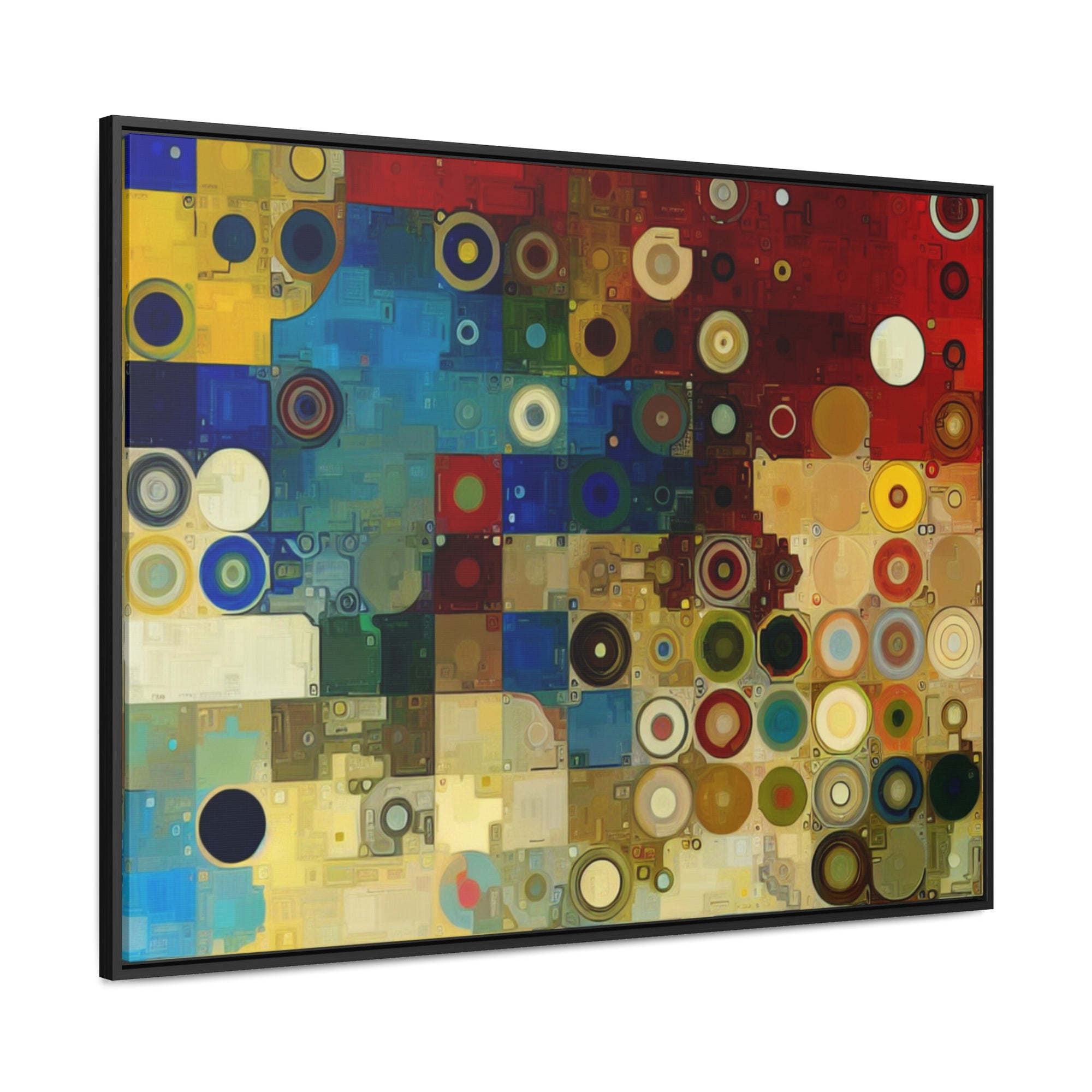 Rust and Radiance | Framed Canvas